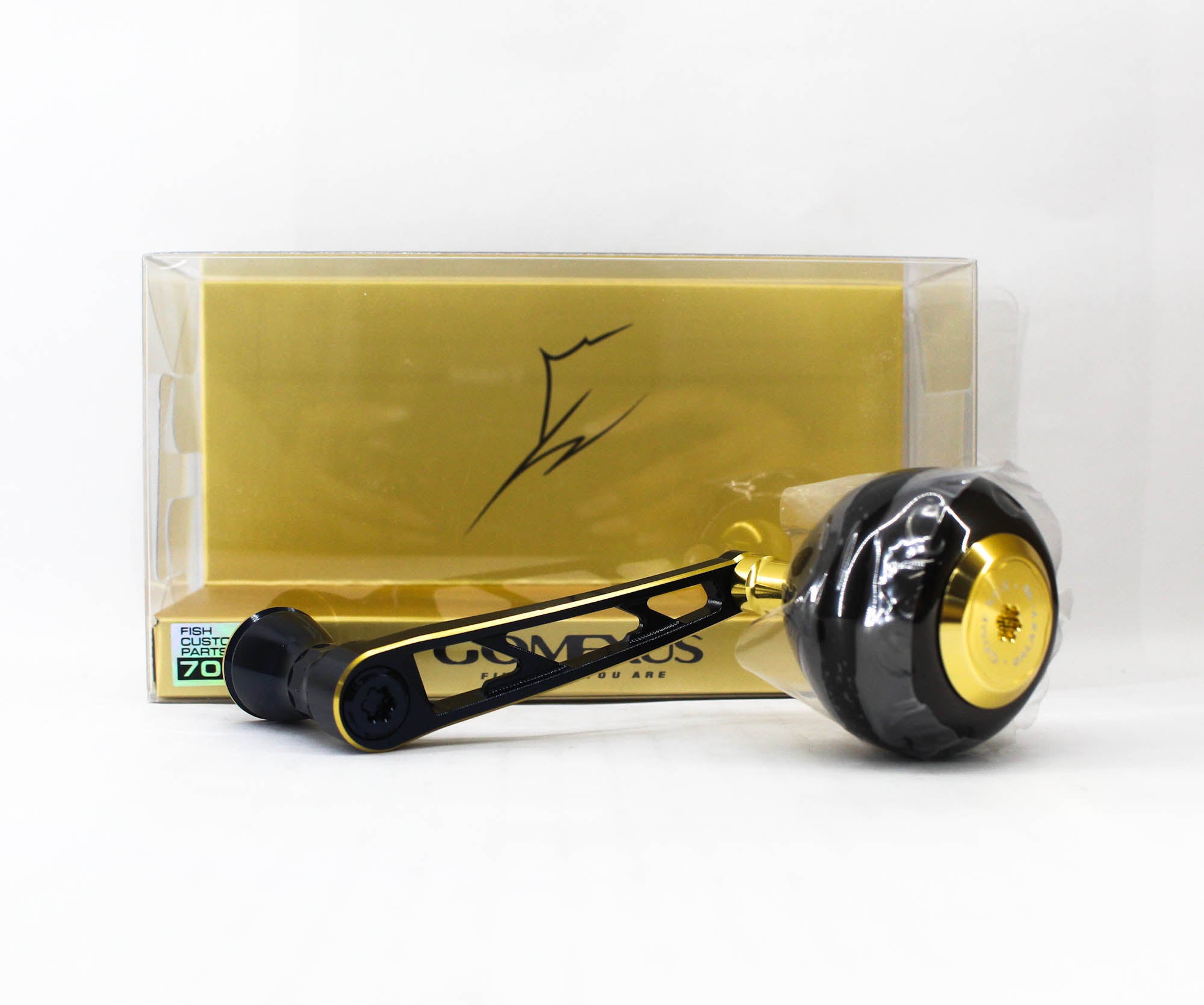 Gomexus CJ70S1BTB45BKGD Handle Spinning Alu Black 70mm Stella (9287)