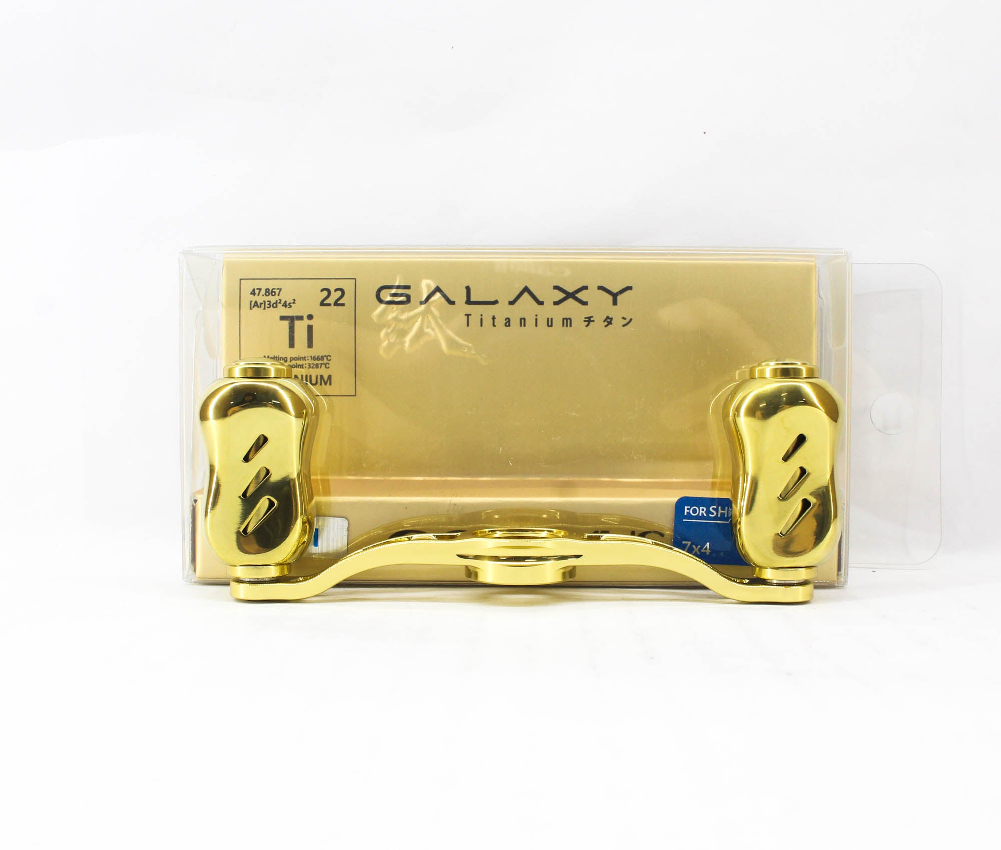 Gomexus BS90T22CQGD Handle Alu Gold 90mm 7x4mm Shimano (9492)