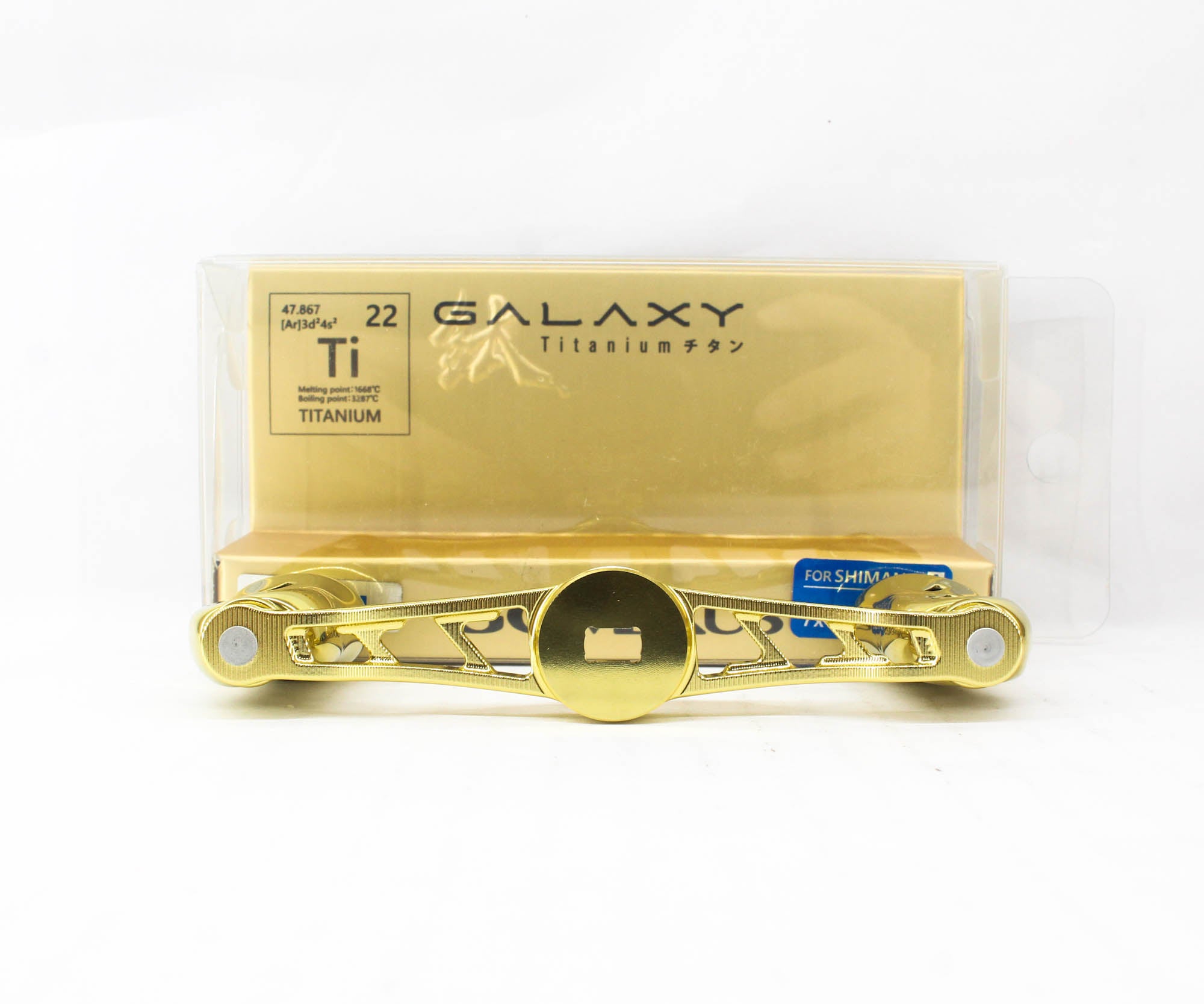 Gomexus BS90T22CQGD Handle Alu Gold 90mm 7x4mm Shimano (9492)