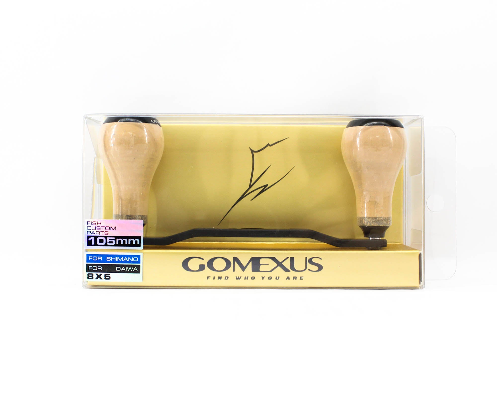 Gomexus DCD105CA27BKBK Handle Carbon Black 100mm 8x5mm Shimano Daiwa (9805)