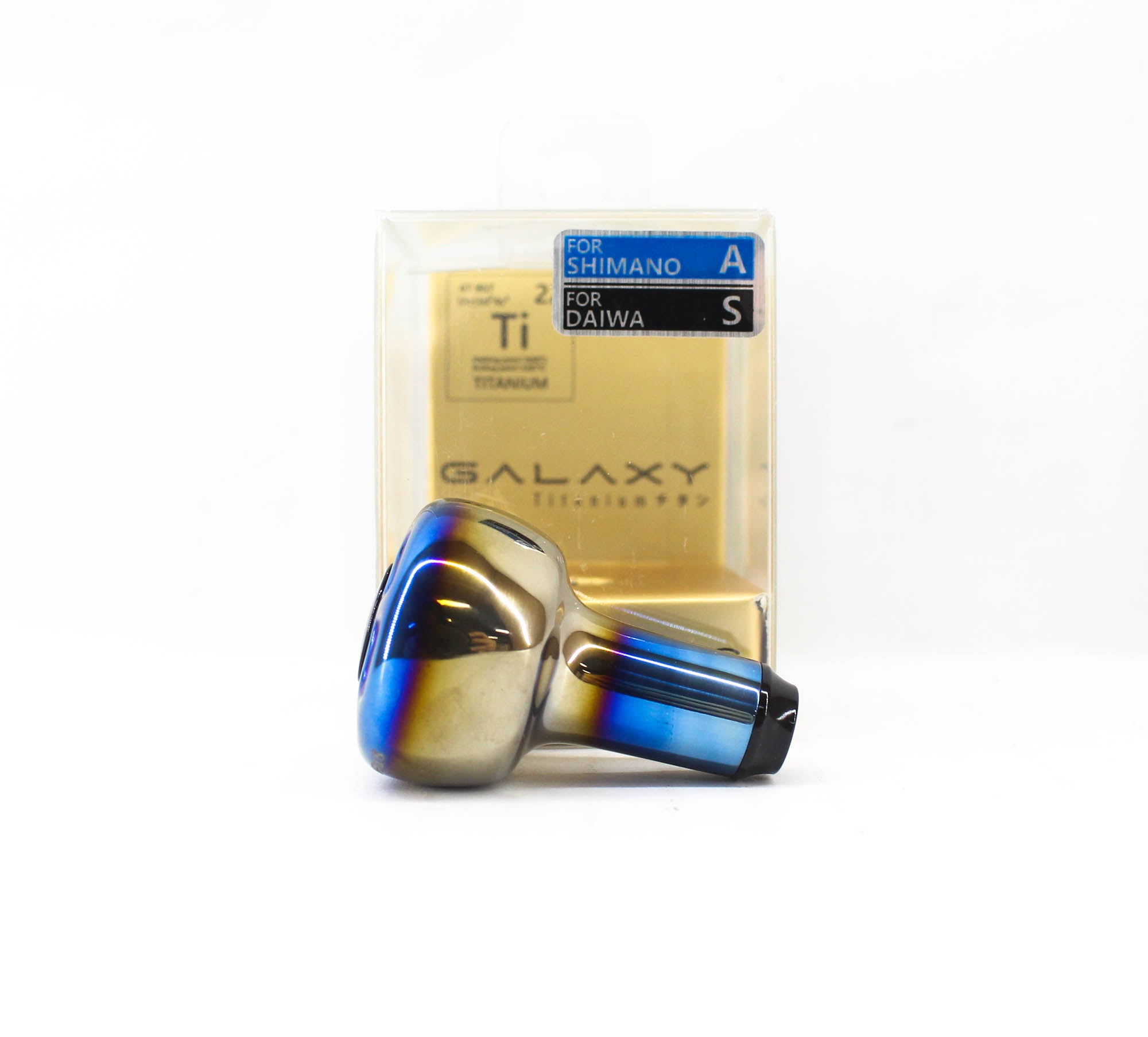Gomexus TA30SJBK Knob Titanium Flame Galaxy 30mm Shimano A , Daiwa S (9881)
