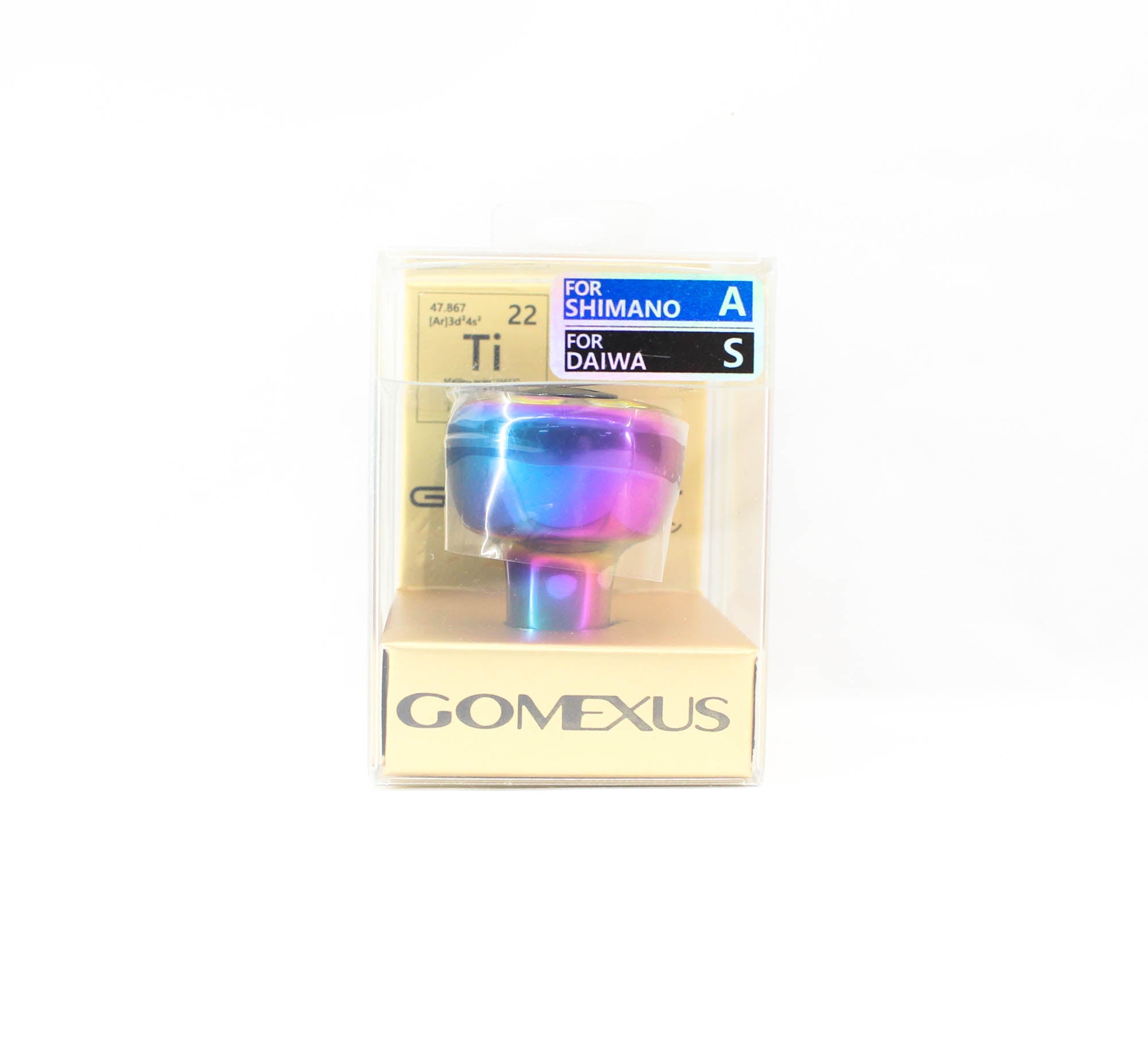 Gomexus TA30CJBK Knob Titanium Flame Galaxy 30mm Shimano A , Daiwa S (9898)