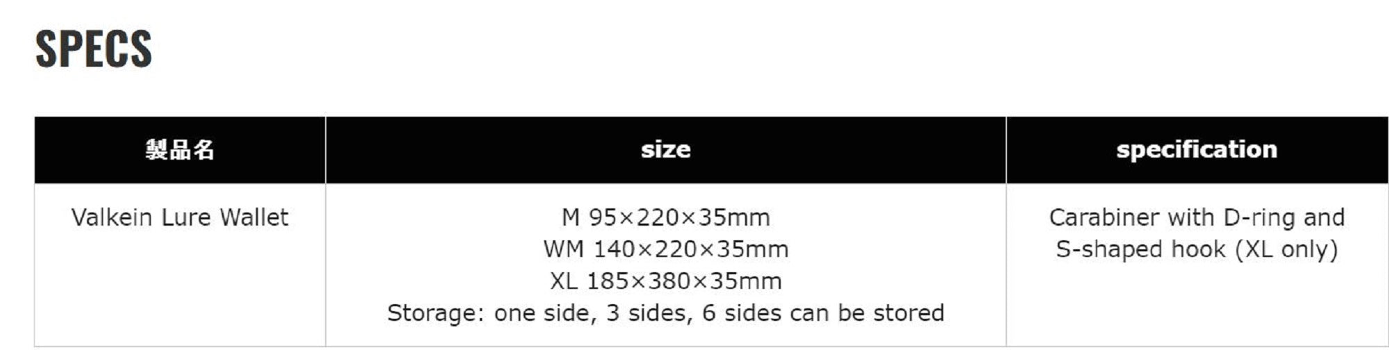 Valkein Lure Spoon Wallet Size M 95 x 220 x 35 Parallel Green (6161)