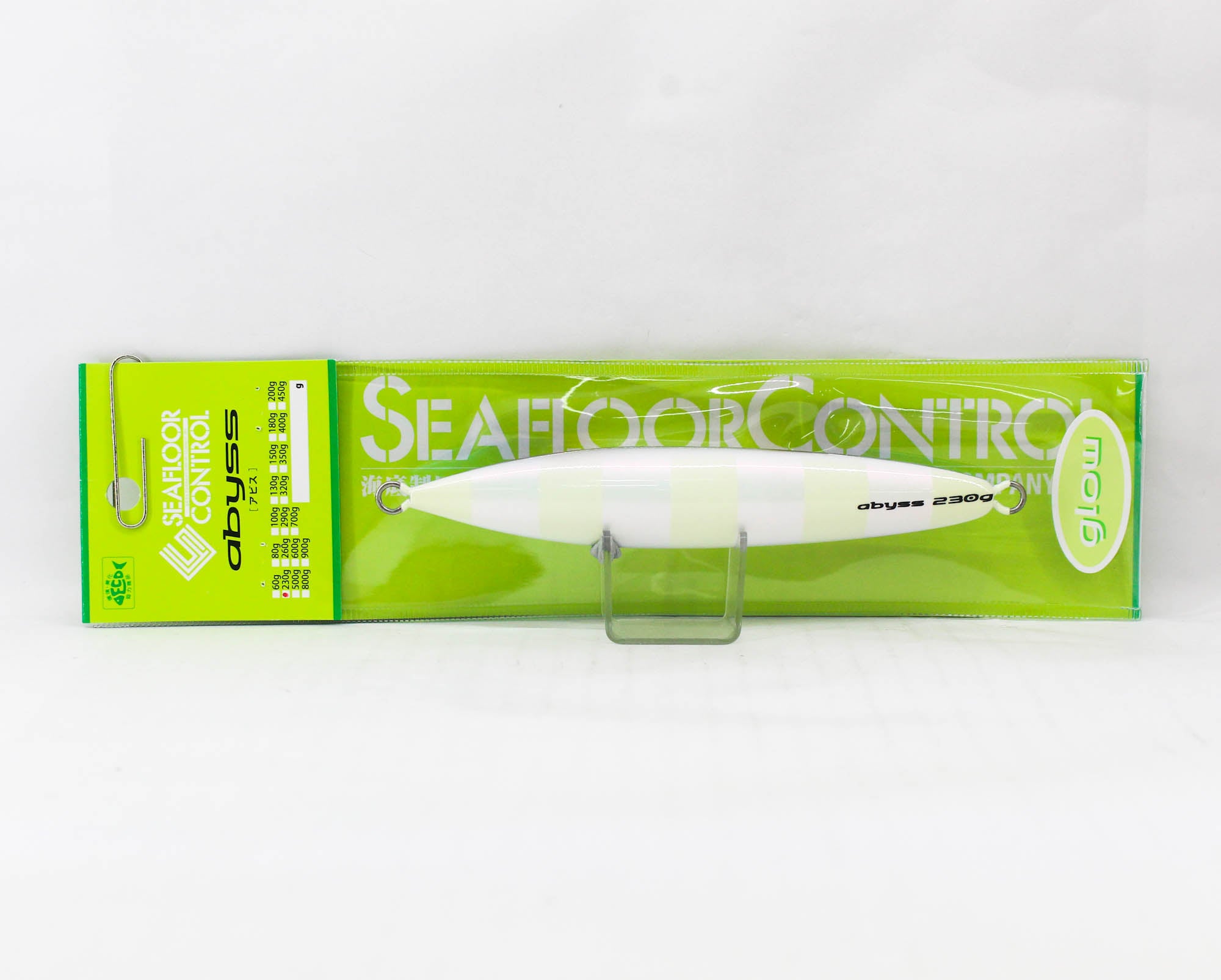 Seafloor Control Metal Jig Abyss 230 grams Titan RPZ Glow (5849)