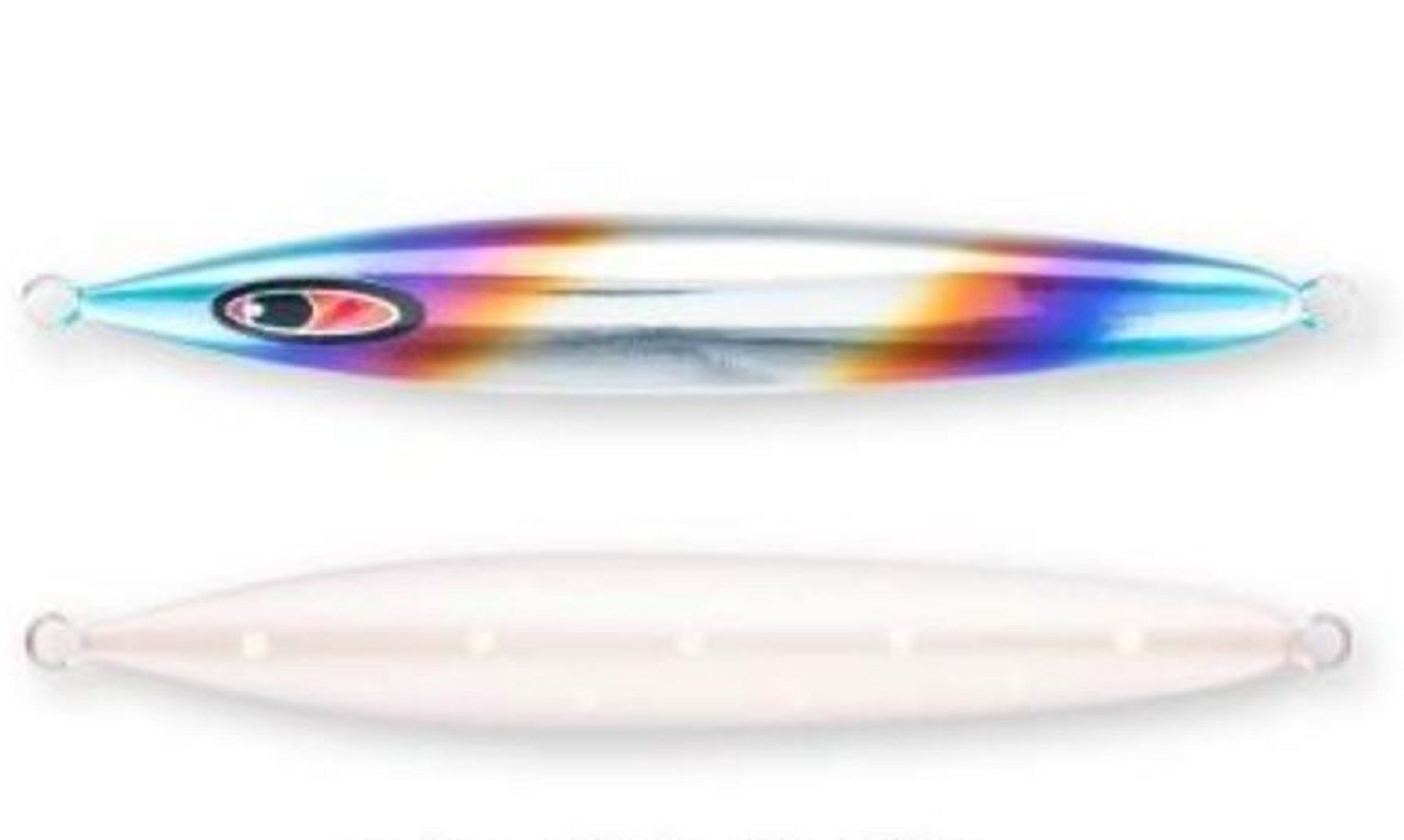 Seafloor Control Metal Jig Abyss 100 grams Titan Red Pearl Dot Glow (5986)