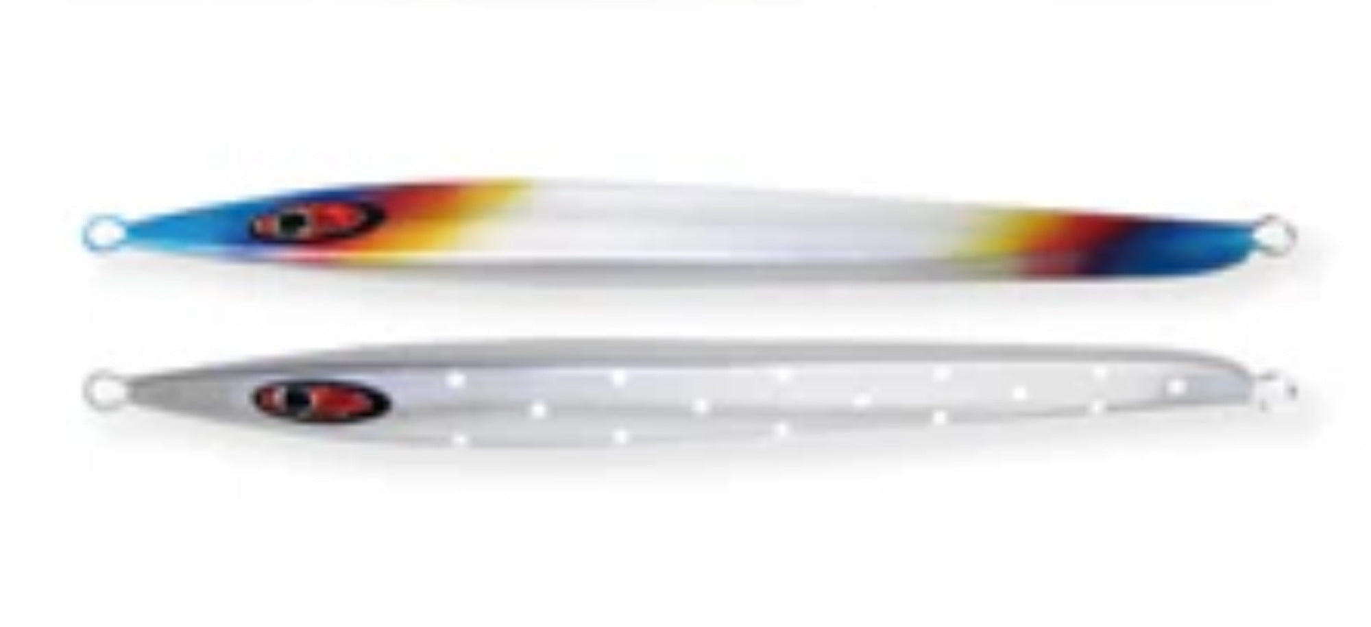 Seafloor Control Metal Jig Abyss 130 grams Titan Red Pearl Dot Glow (5993)
