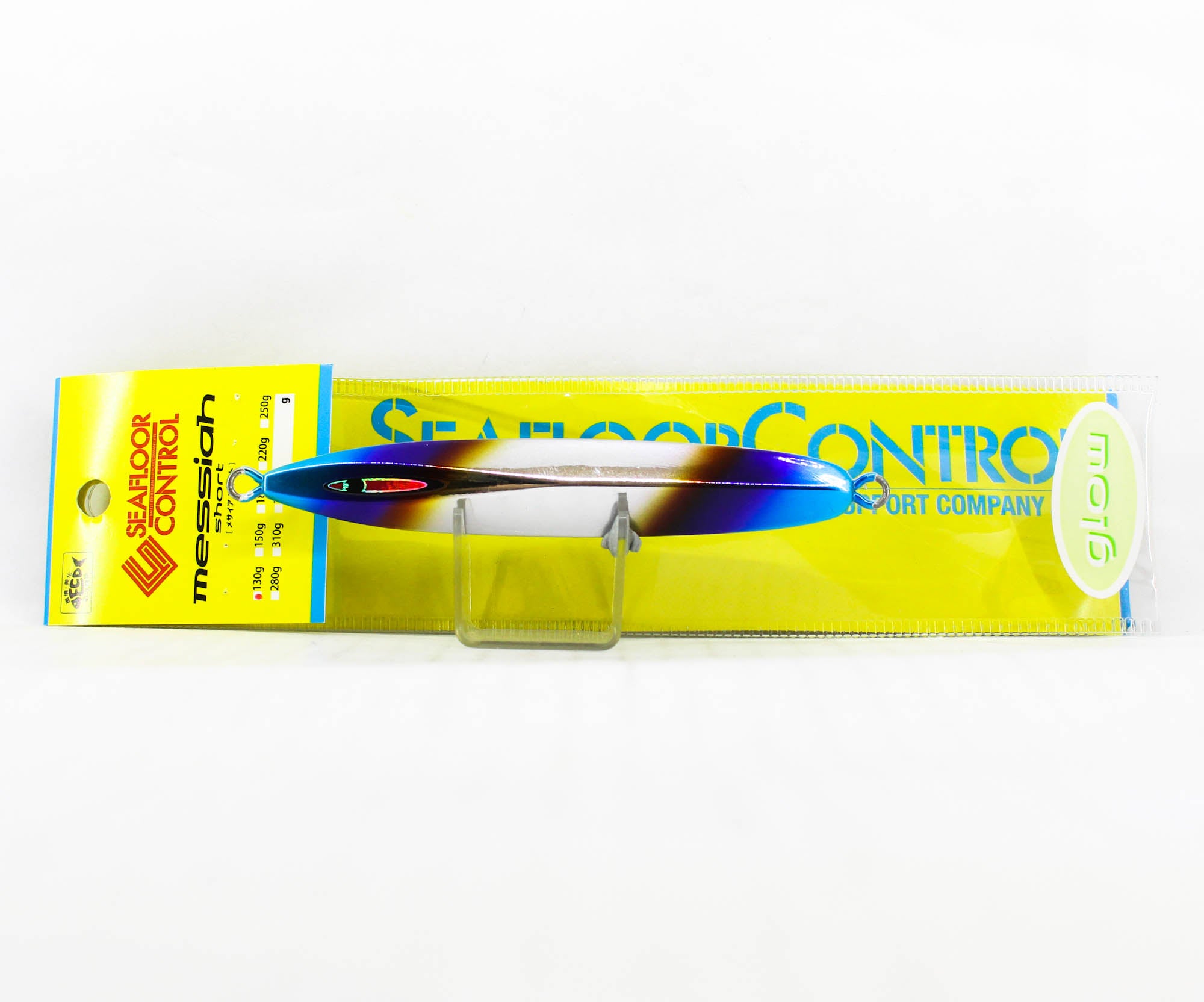 Seafloor Control Metal Jig Messiah Short 130 grams Titan RPDG (5458)