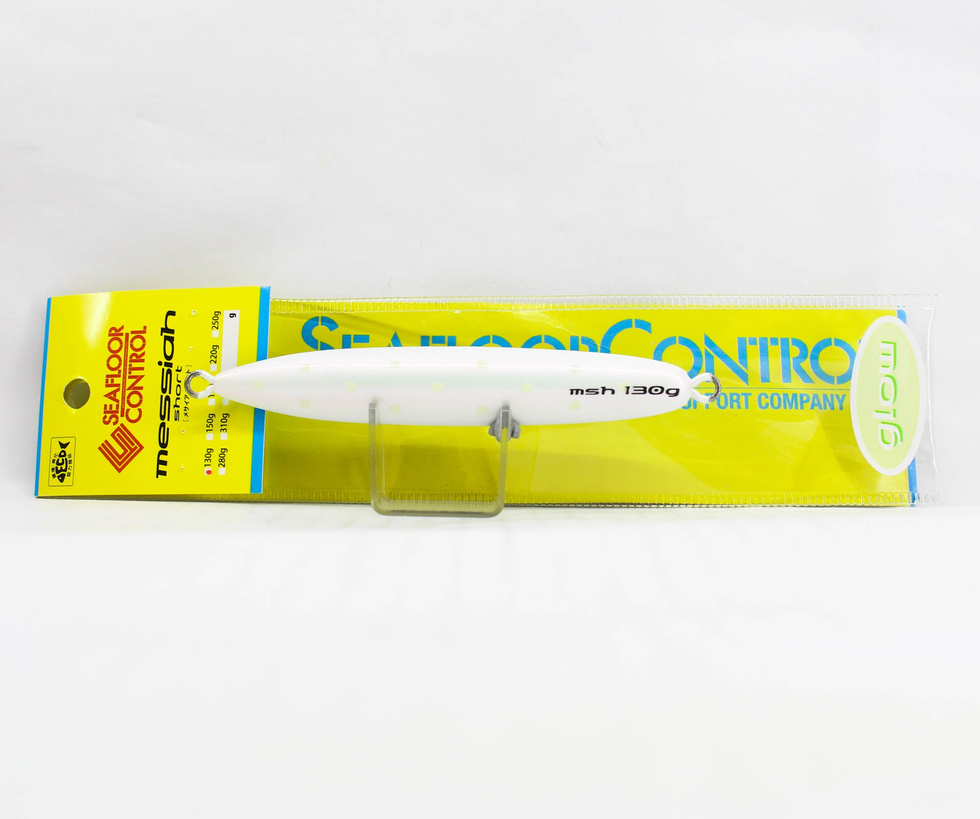 Seafloor Control Metal Jig Messiah Short 130 grams Titan RPDG (5458)