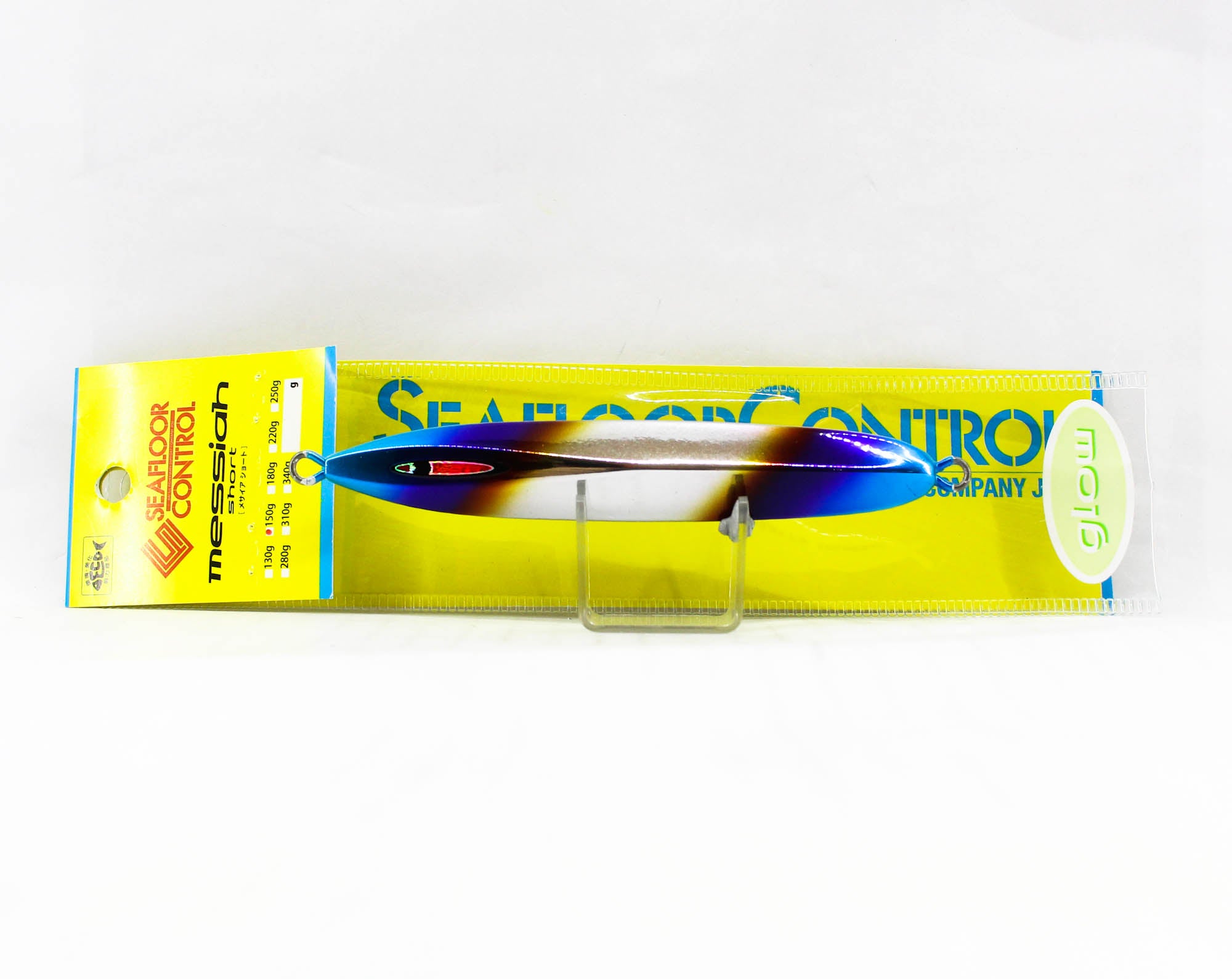 Seafloor Control Metal Jig Messiah Short 150 grams Titan RPDG (5465)
