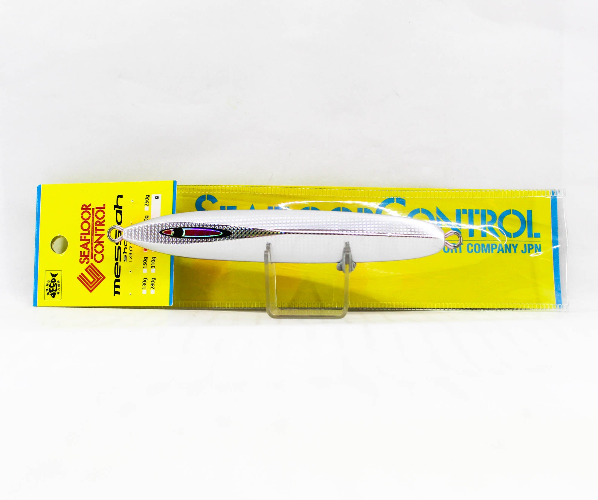 Seafloor Control Metal Jig Messiah Short 180 grams Zebra Pink GR (4801)