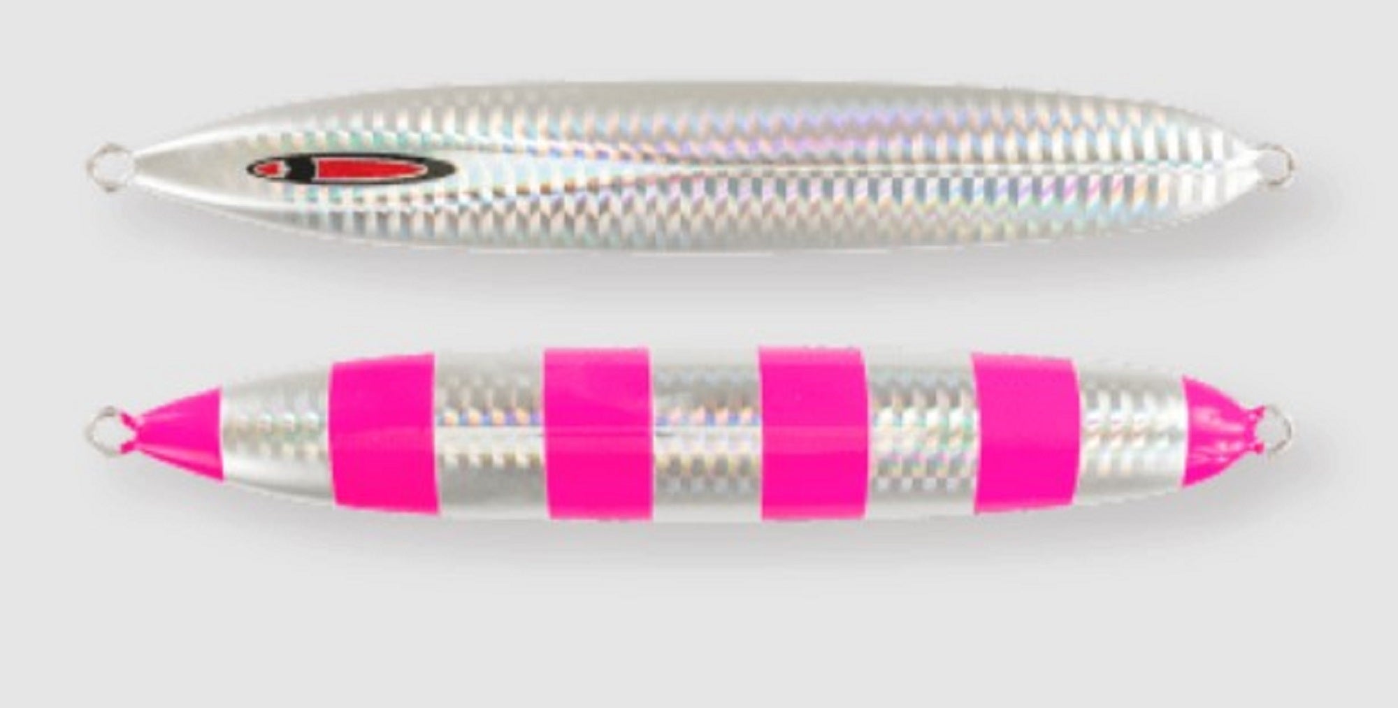 Seafloor Control Metal Jig Messiah Short 180 grams Zebra Pink GR (4801)