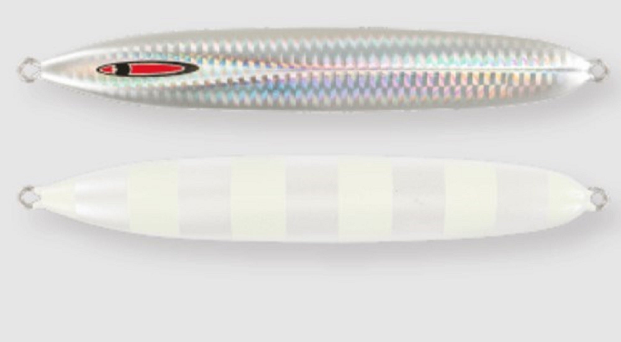 Seafloor Control Metal Jig Messiah Short 280 grams Pearl Zebra Glow (5