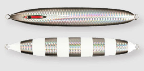 Seafloor Control Metal Jig Messiah Short 340 grams Silver Black ZGGR (5976)
