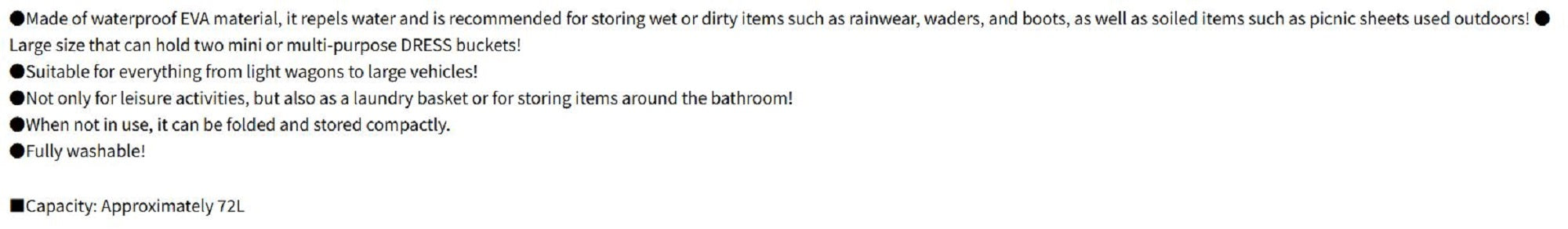 Dress Storage Bag Waterproof 610 x 300 x 400 mm Gray Olive (1354)