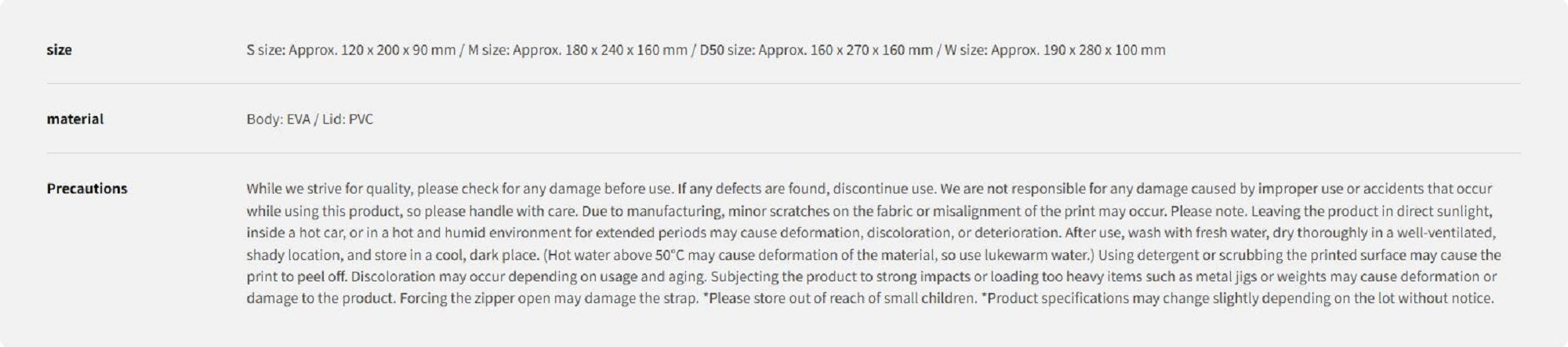 Dress Tackle Box Folding Tackle Box Multi D50 160 x 270 x 160mm (7318)