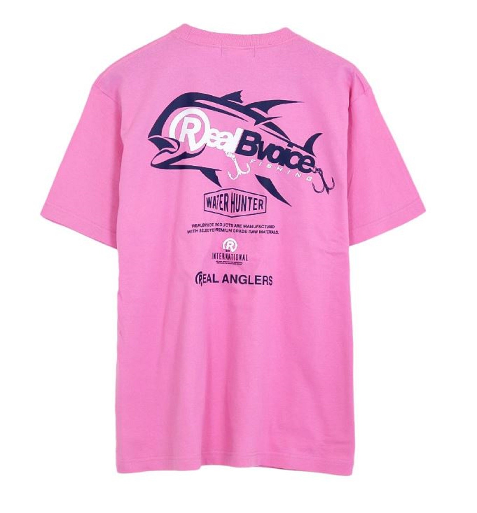 Real B Voice FH-001 T-Shirt Short Sleeve GT Size 2XL Pink (1110)