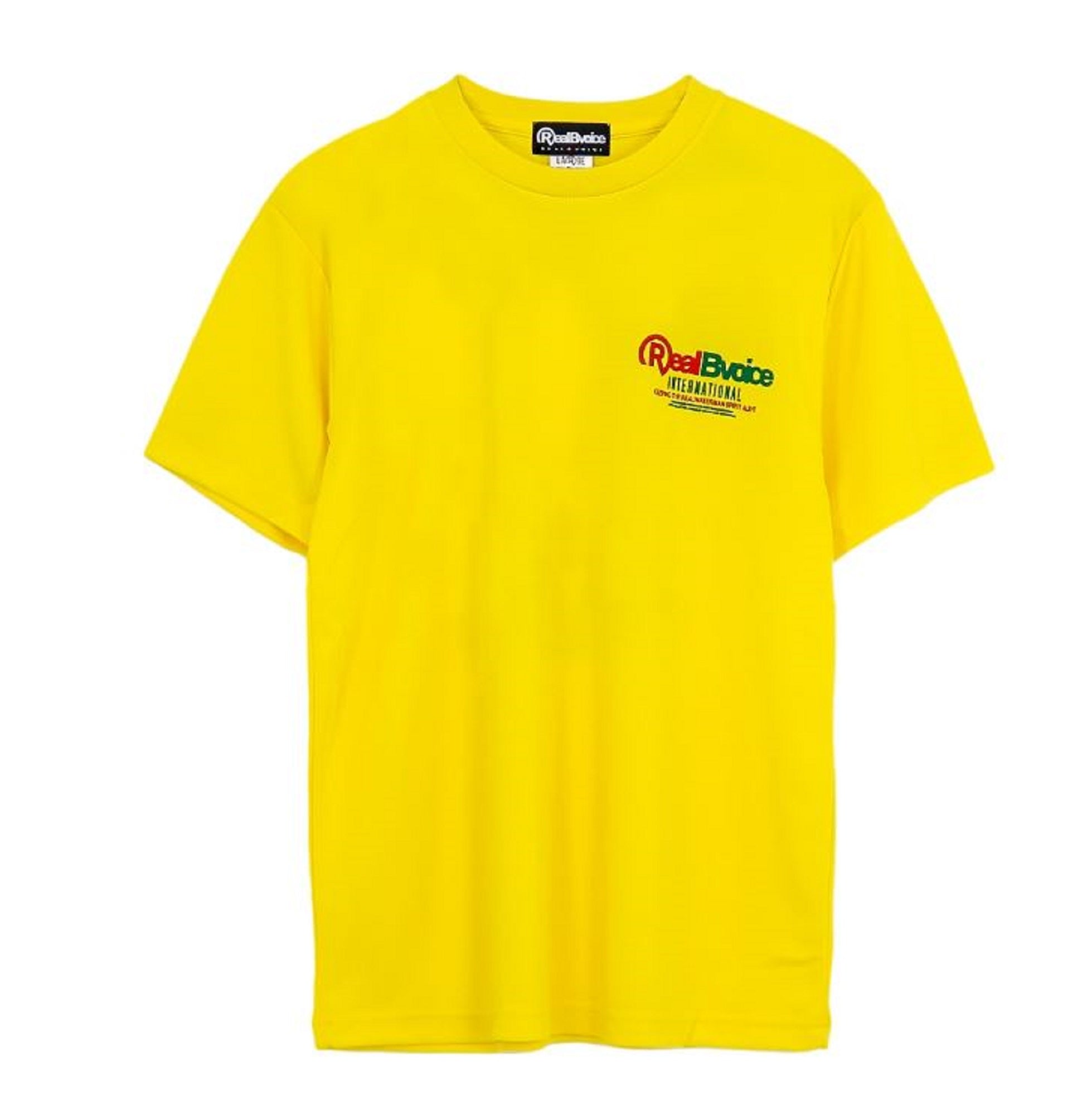 Real B Voice FH-006 T-Shirt Dry Short Sleeve Fishing Size 2XL Yellow (2315)