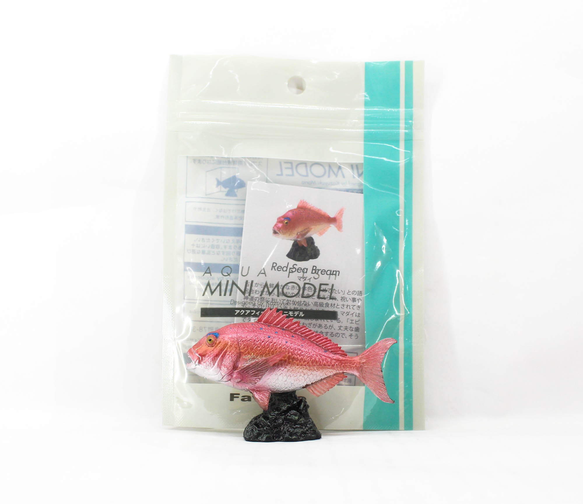 Favorite AF-204 Display Figurine Madai Red Seabream 76 x 23 x 47mm (4451)