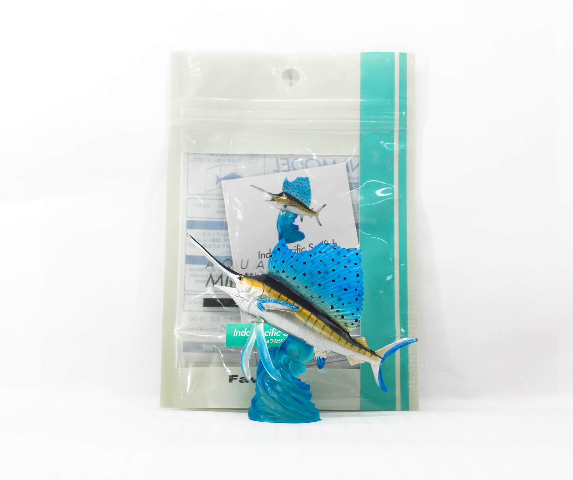 Favorite AF-212 Display Figurine Bashokajiki Sailfish 86 x 27 x 70mm (4536)