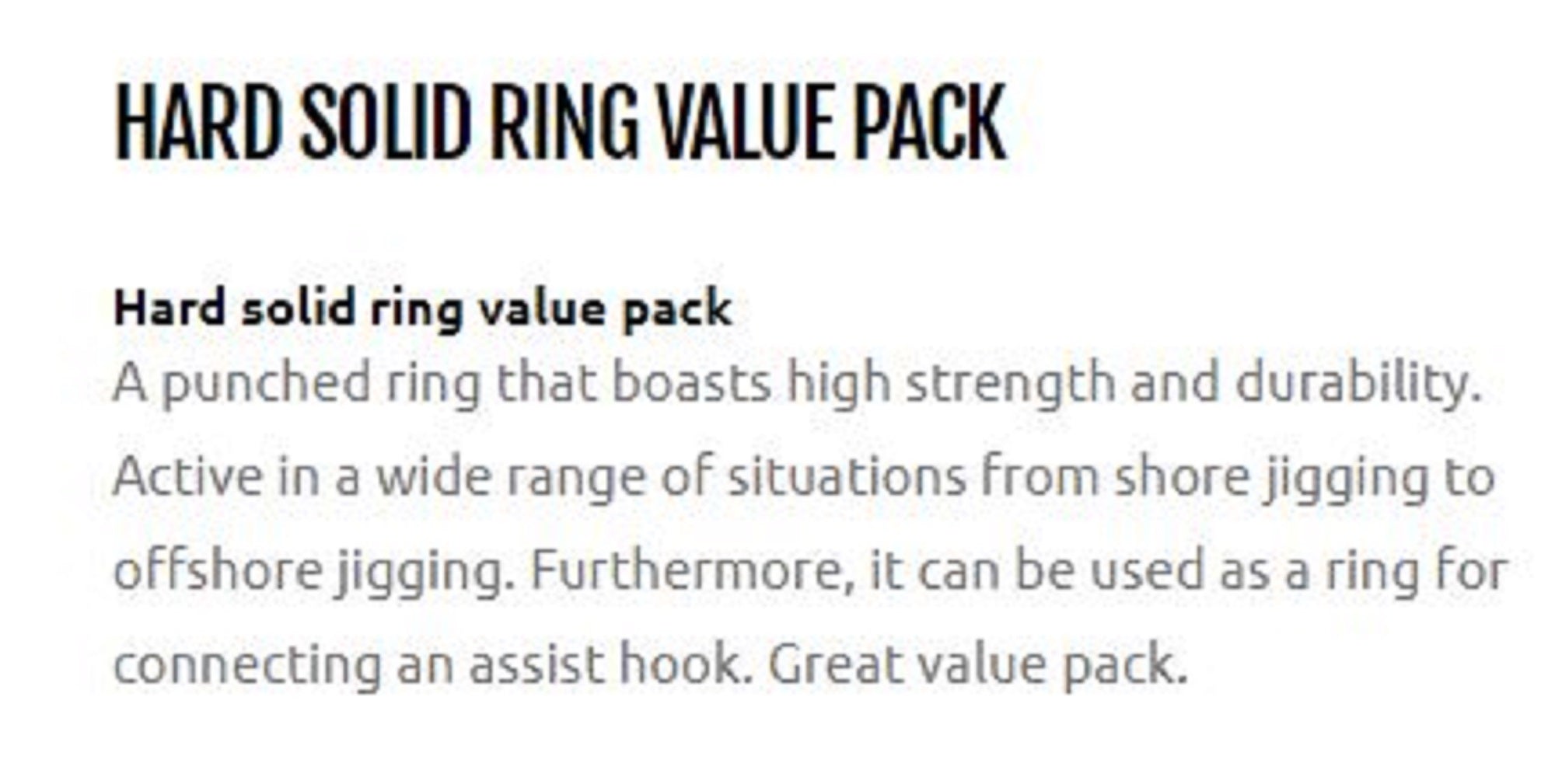 Xesta Hard Solid Rings Value Pack Yellow Package Size 4, 30 pieces (5057)