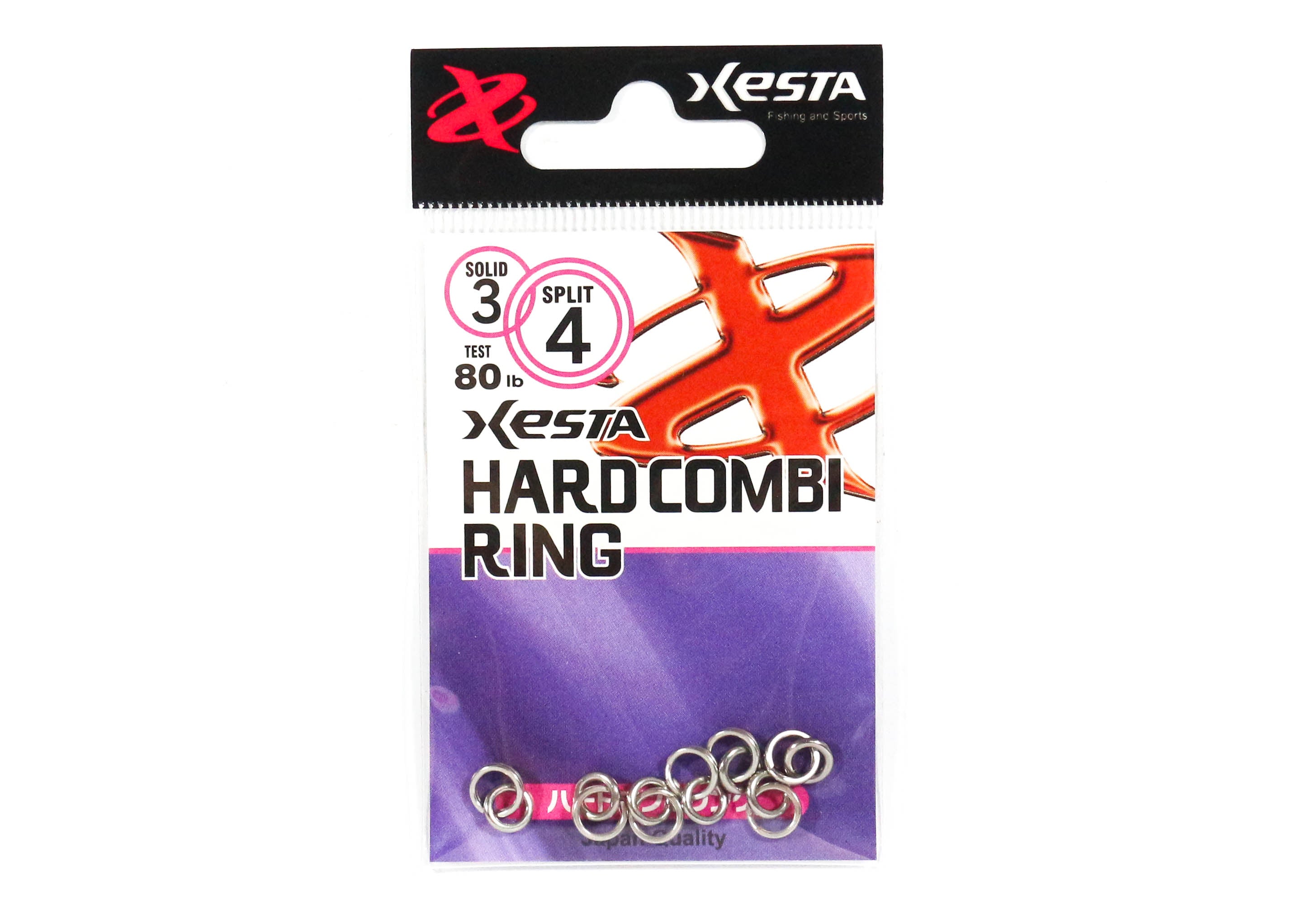 Xesta Hard Combi Ring Size 3-4 80 lb , 7 Pieces (5101)