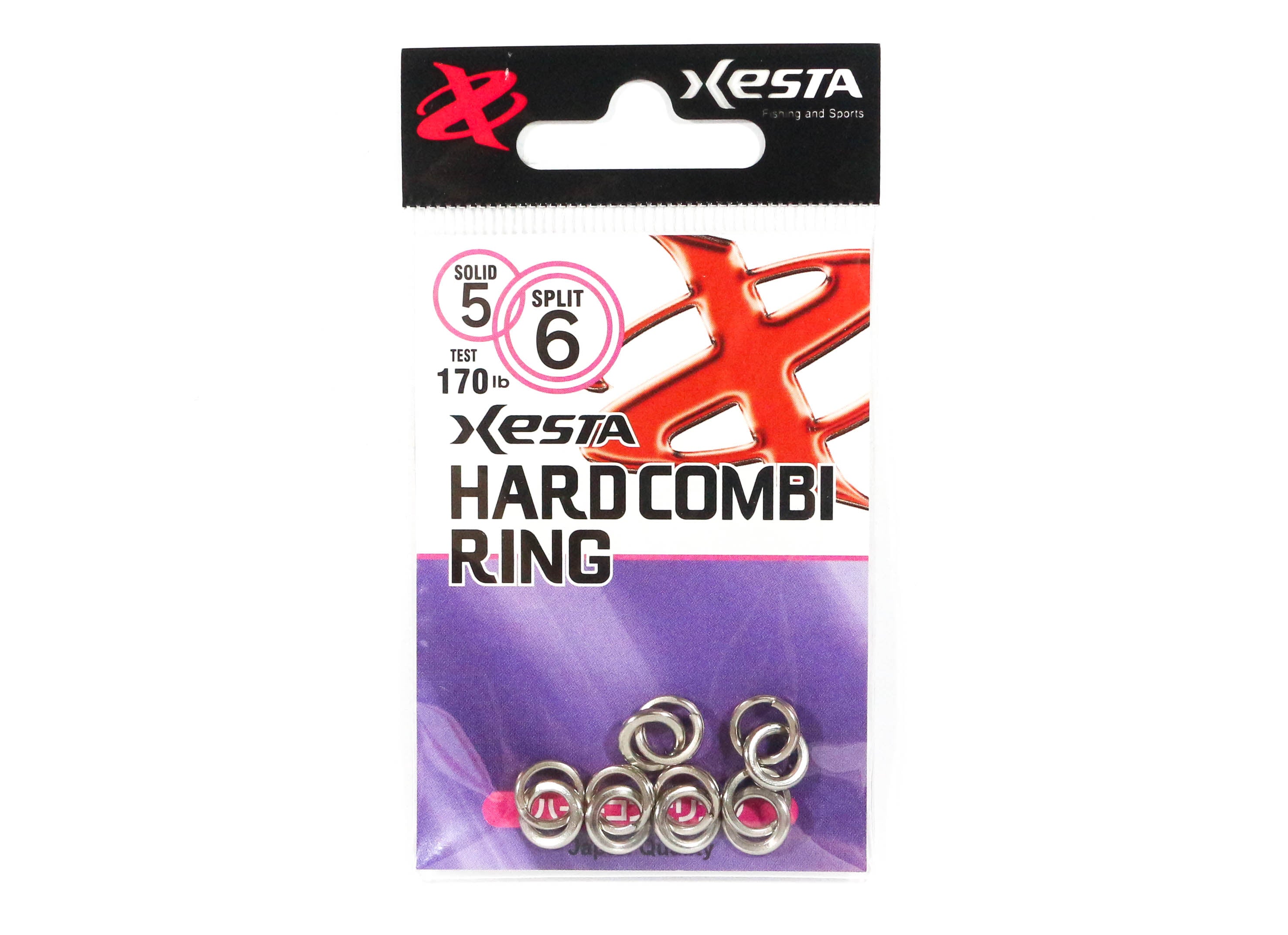 Xesta Hard Combi Ring Size 5-6 170 lb , 6 Pieces (5125)