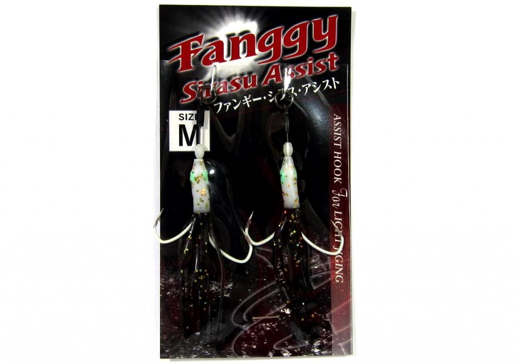 Xesta Fanggy 2 Skirted Twin Assist Hooks Size M (1) (0761)