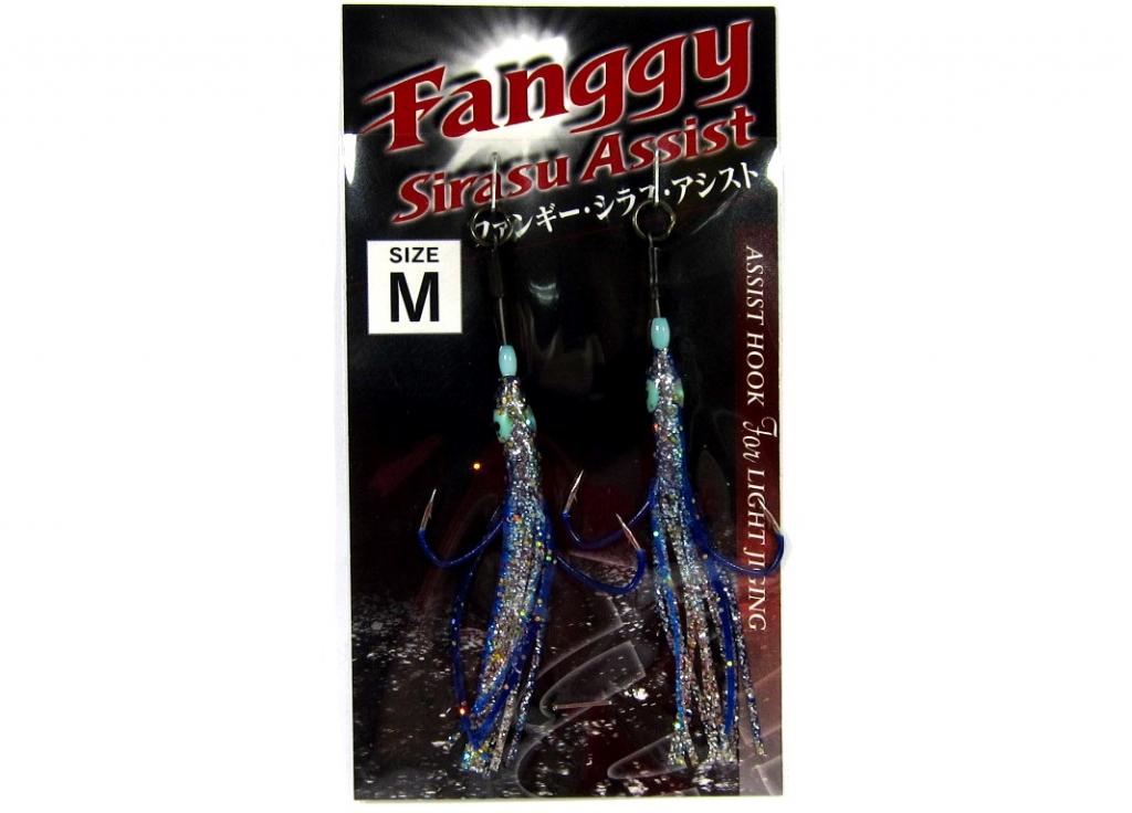 Xesta Fanggy 2 Skirted Twin Assist Hooks Size M (1) (0778)