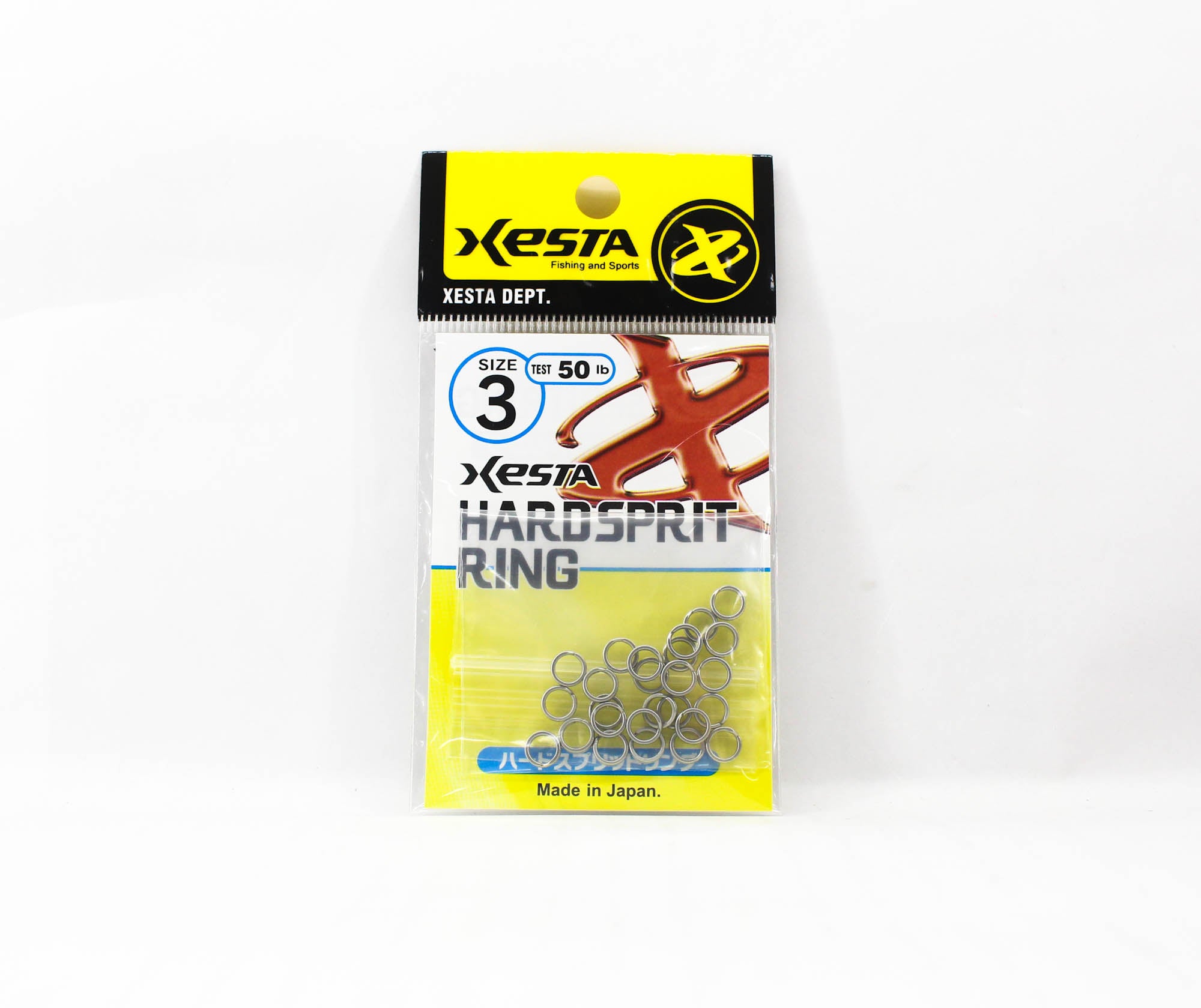 Xesta Hard Split Ring Size 3, 50lb, 26 pieces (1898)