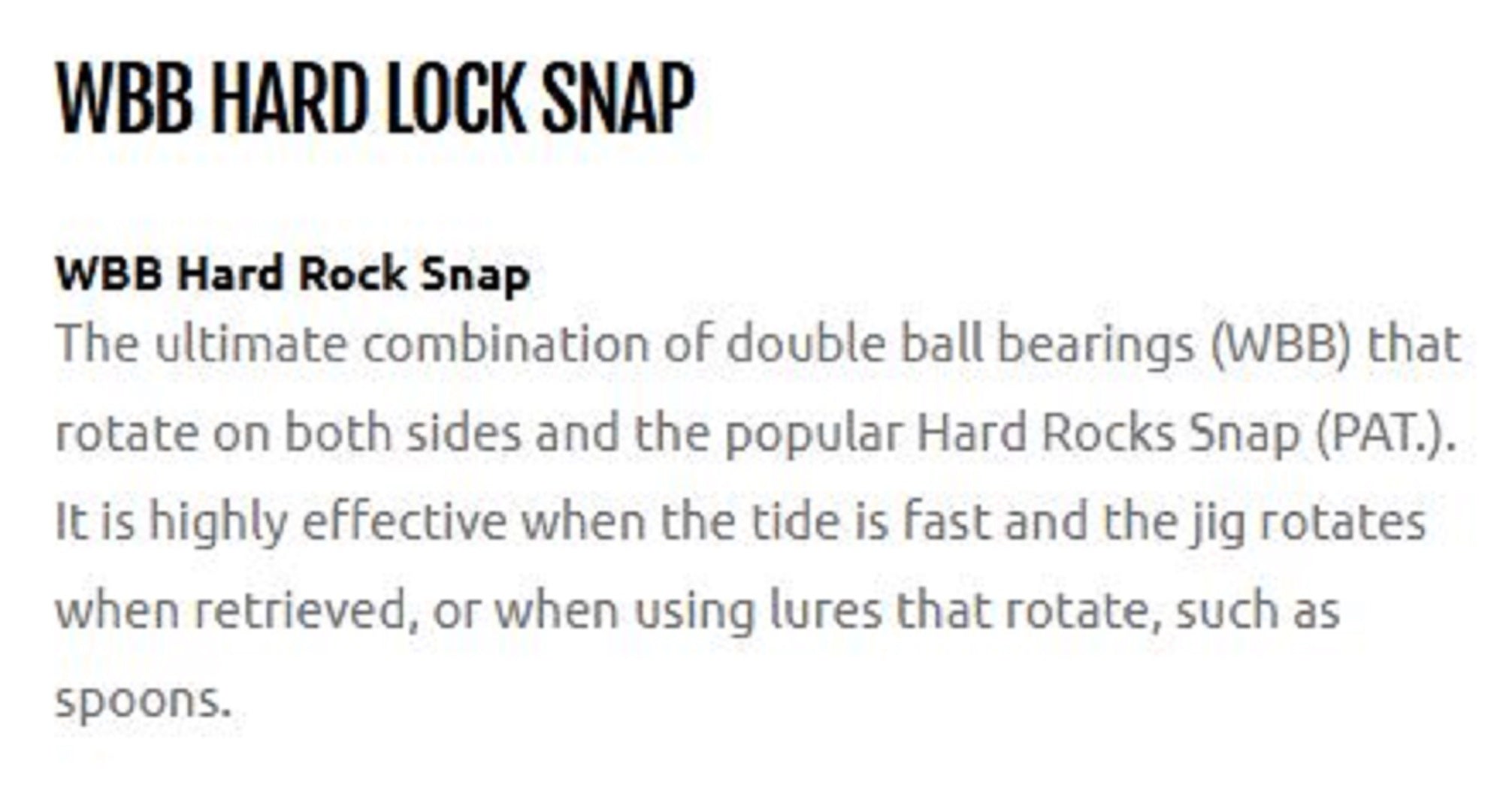 Xesta WBB Hard Lock Snap Swivel Size 2 60 lb , 2 Pieces (4530)