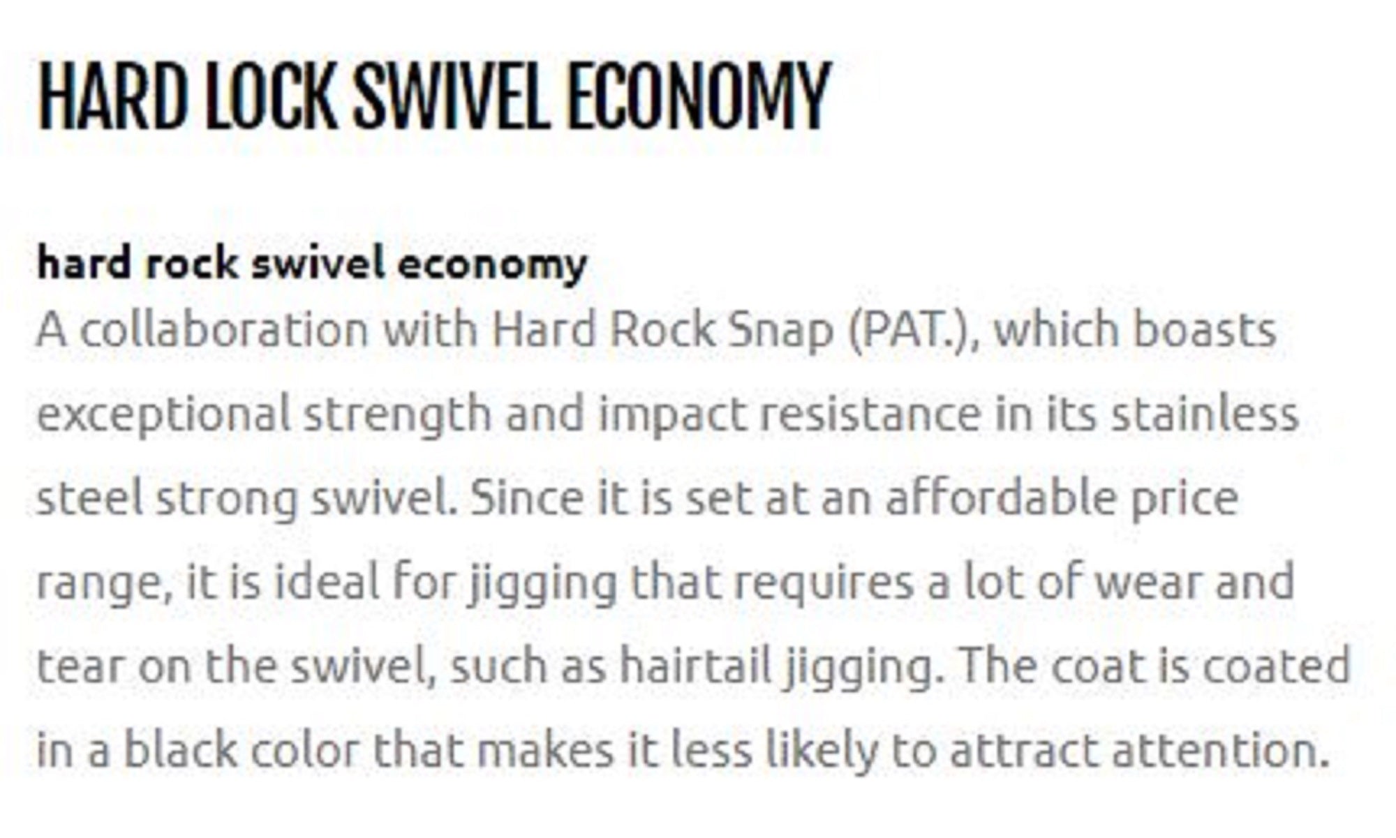 Xesta Hard Lock Snap Swivel Size 3 180 lb , 5 pieces (4707)
