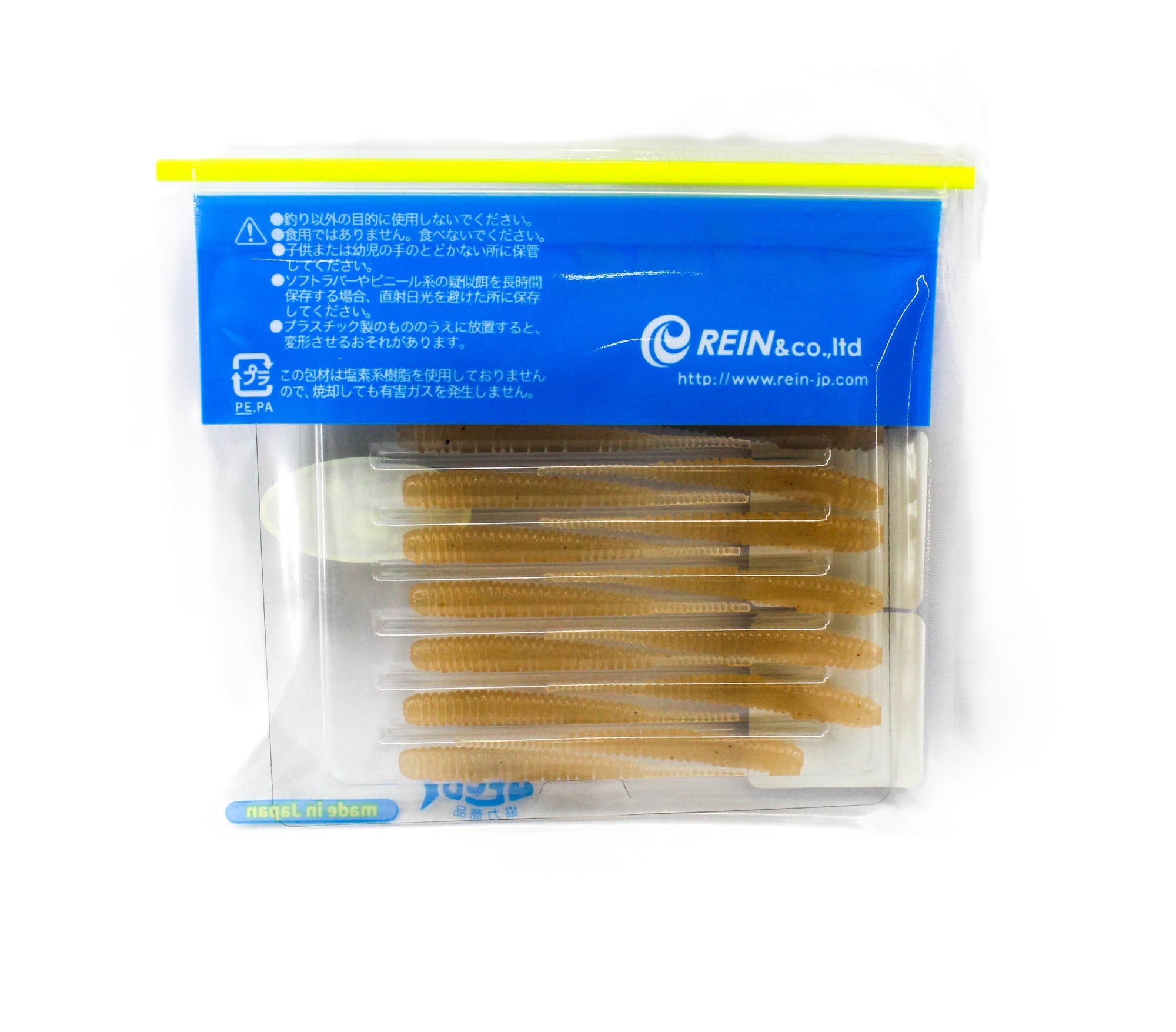 Reins Soft Plastic Aji Adder 2 Inch 15 Pieces 202 (2605)