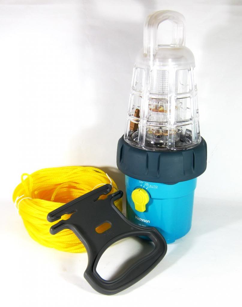 Hapyson YF-500 LED Fishing Light Submersible 30m 123 x 300 mm 1.6 kg (1198)