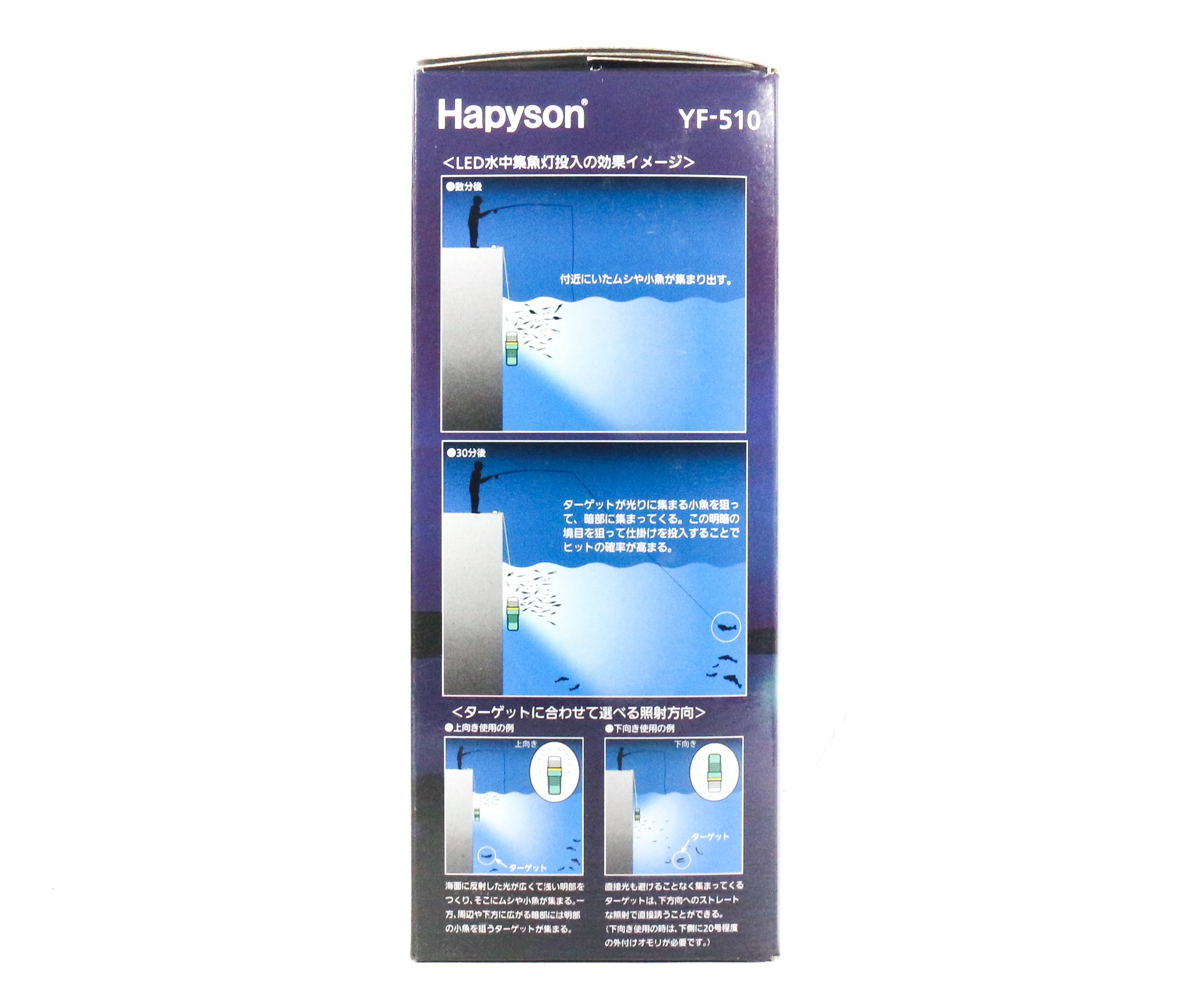 Hapyson YF-510 LED Fishing Light Submersible 10m 62 x 164 mm 0.44 kg (1655)