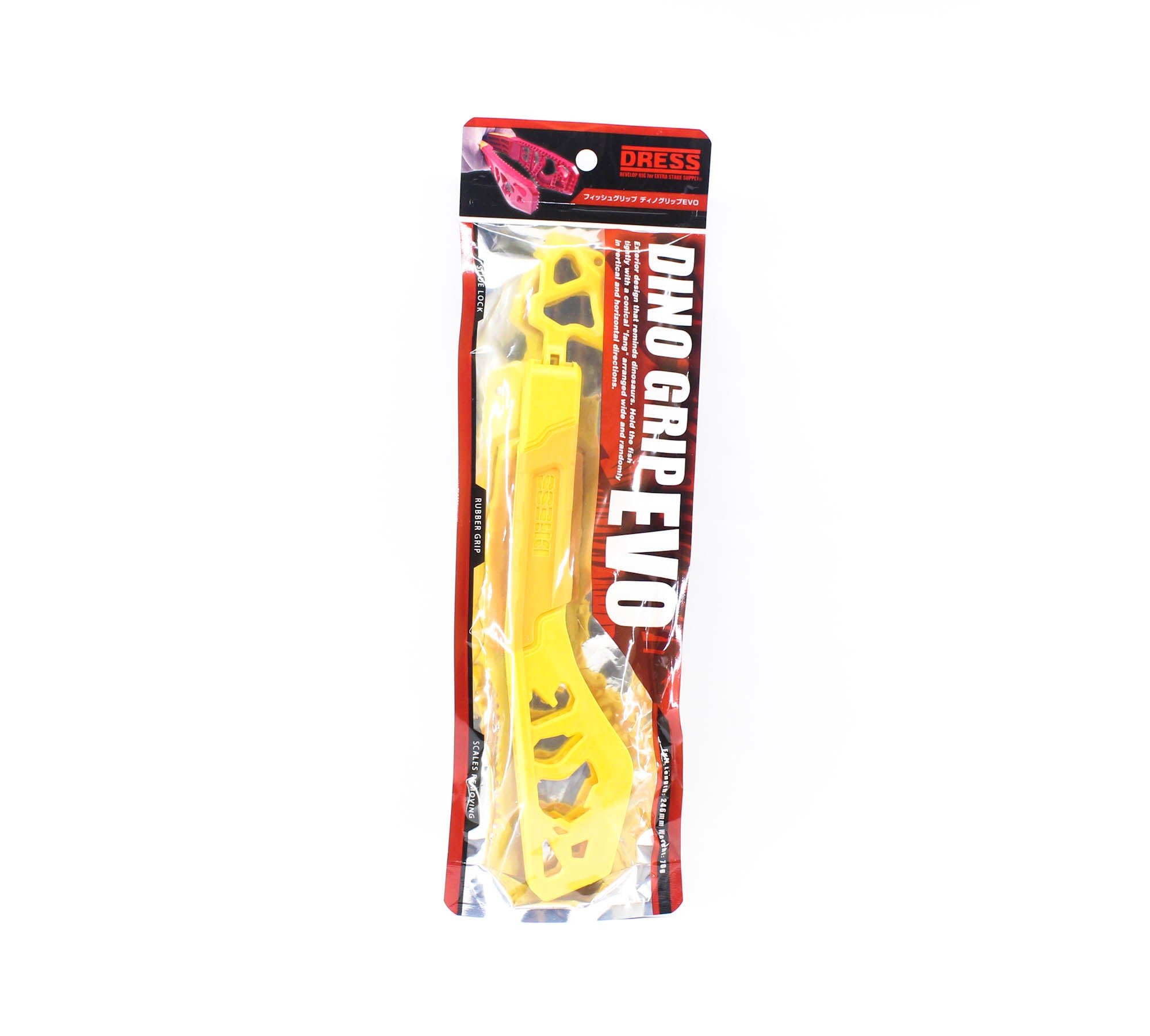 Dress Fish Grip Dino Evo Yellow Orange (3491)