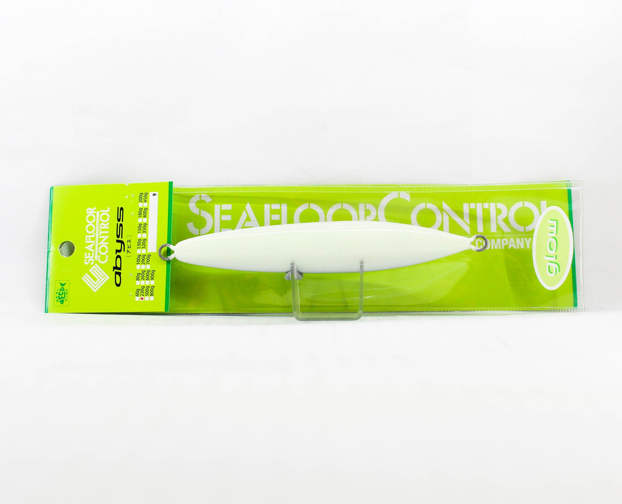Seafloor Control Metal Jig Abyss 230 grams Silver Glow GR (8735)