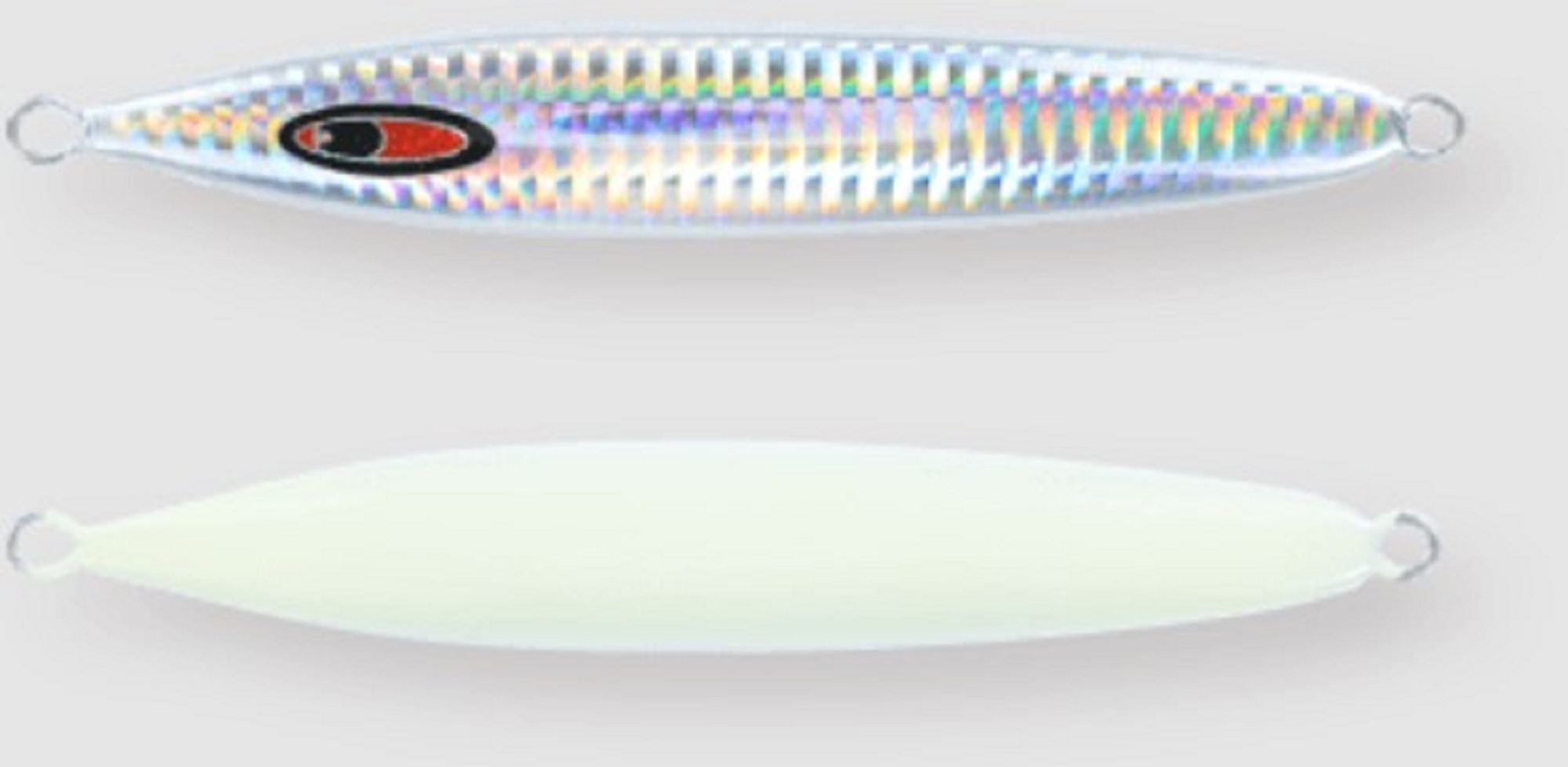 Seafloor Control Metal Jig Abyss 230 grams Silver Glow GR (8735)