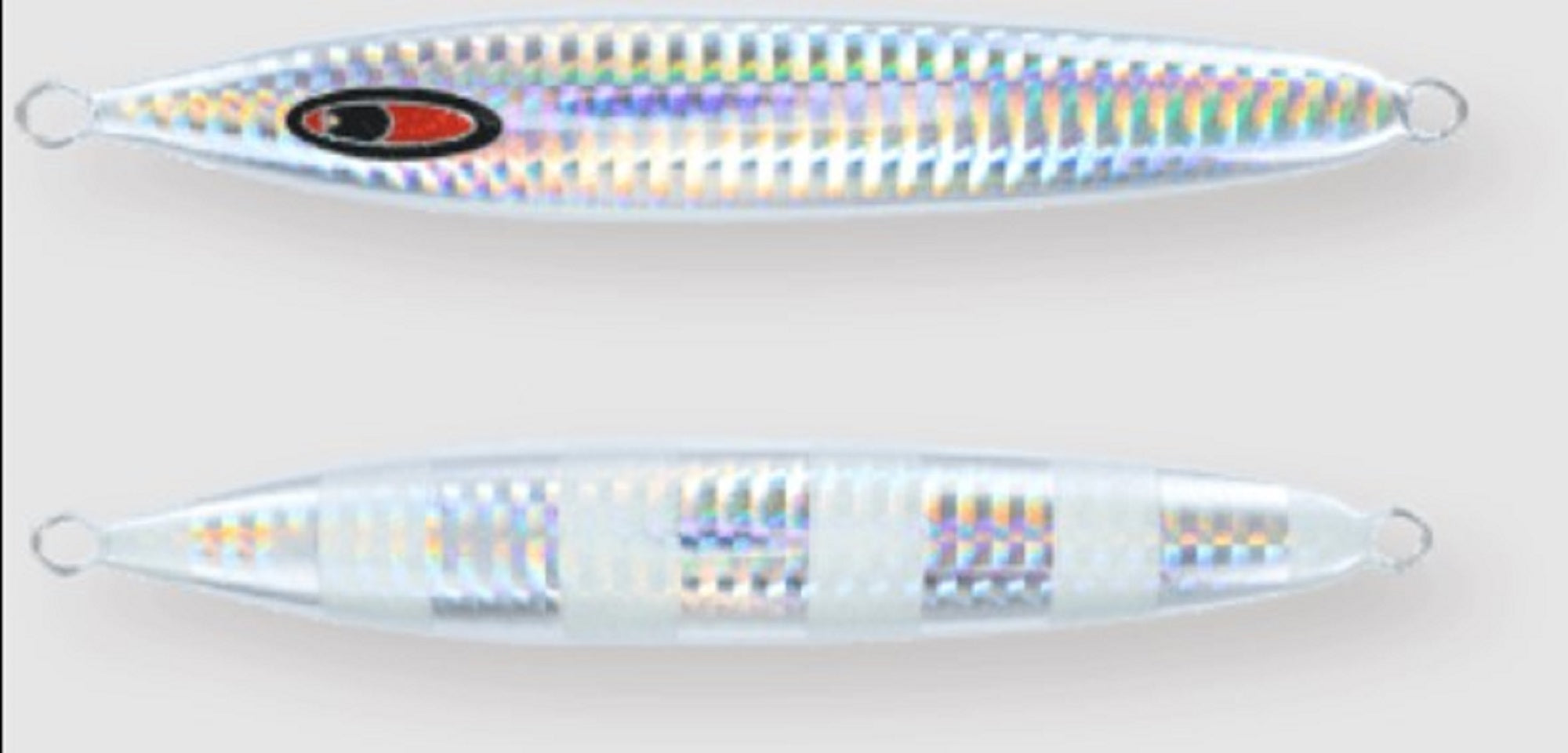 Seafloor Control Metal Jig Abyss 180 grams Ghost Zebra Glow (5207)