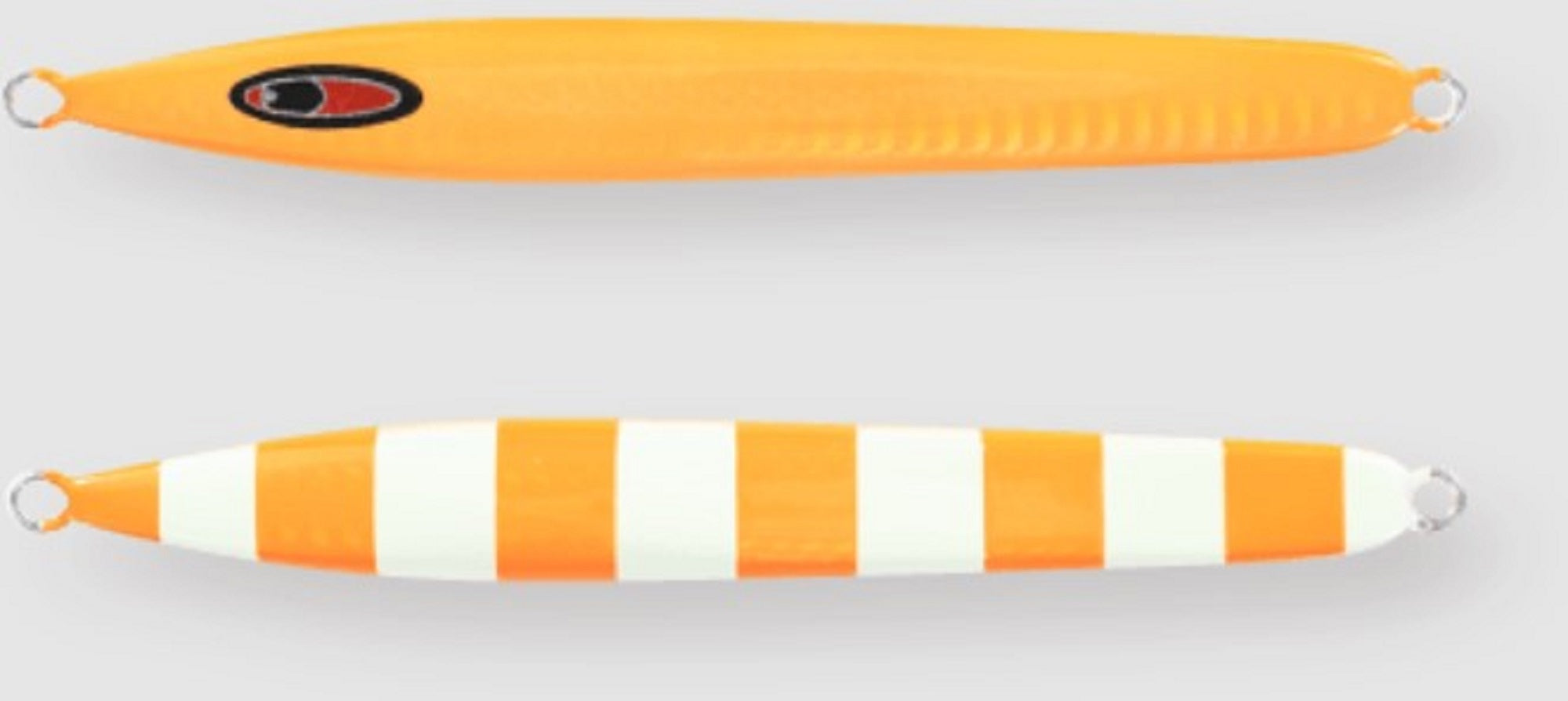 Seafloor Control Metal Jig Arc 170 grams Chart Orange Zebra Glow GR (9627)