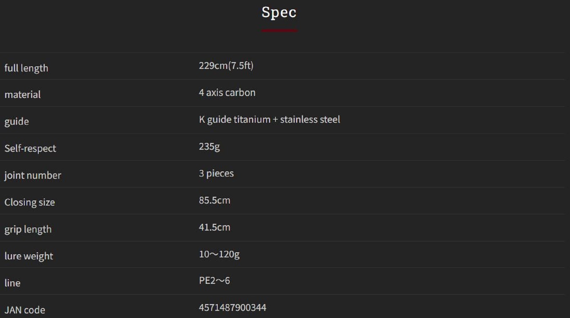 Fishman Rod Baitcast Brist Comodo 7.5 H 3 Piece Travel Rod (0344)