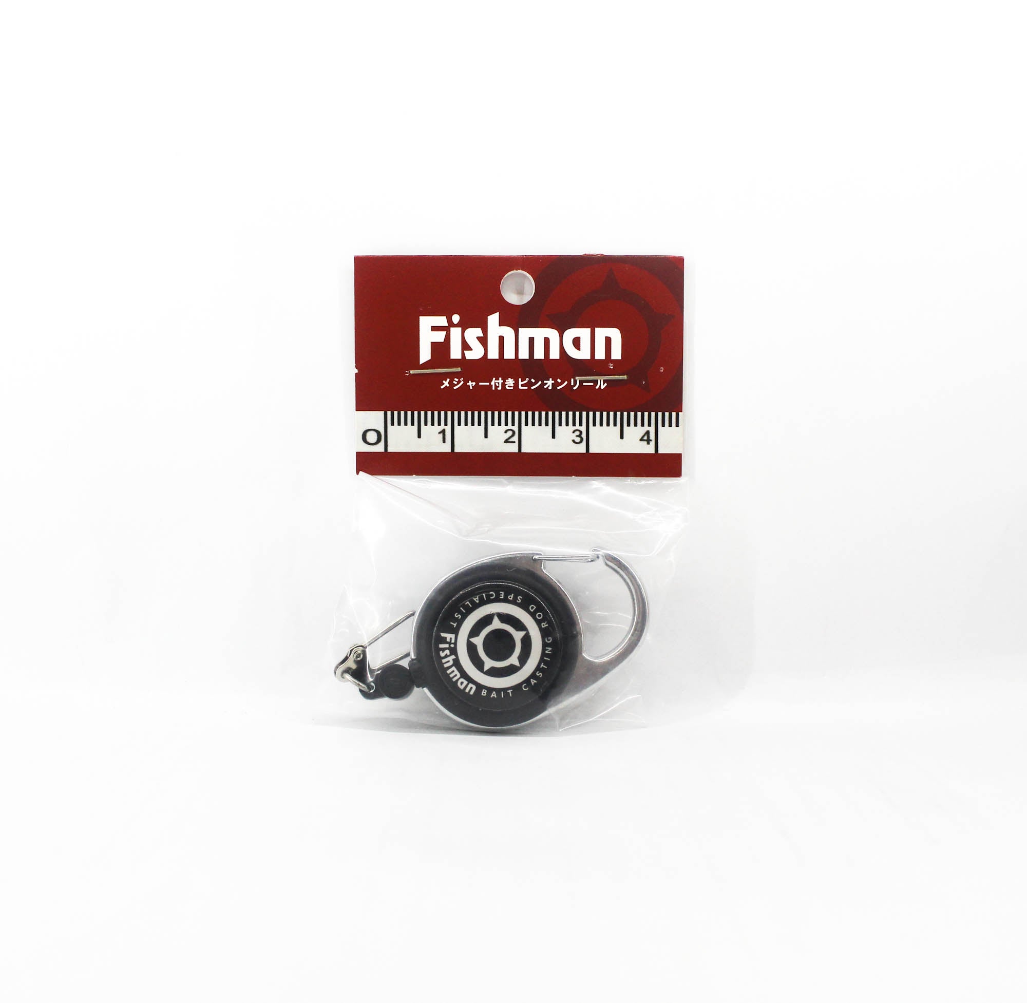 Fishman Pin on Reel Measure Tape ACC-28 40x48x20mm Black (9712)