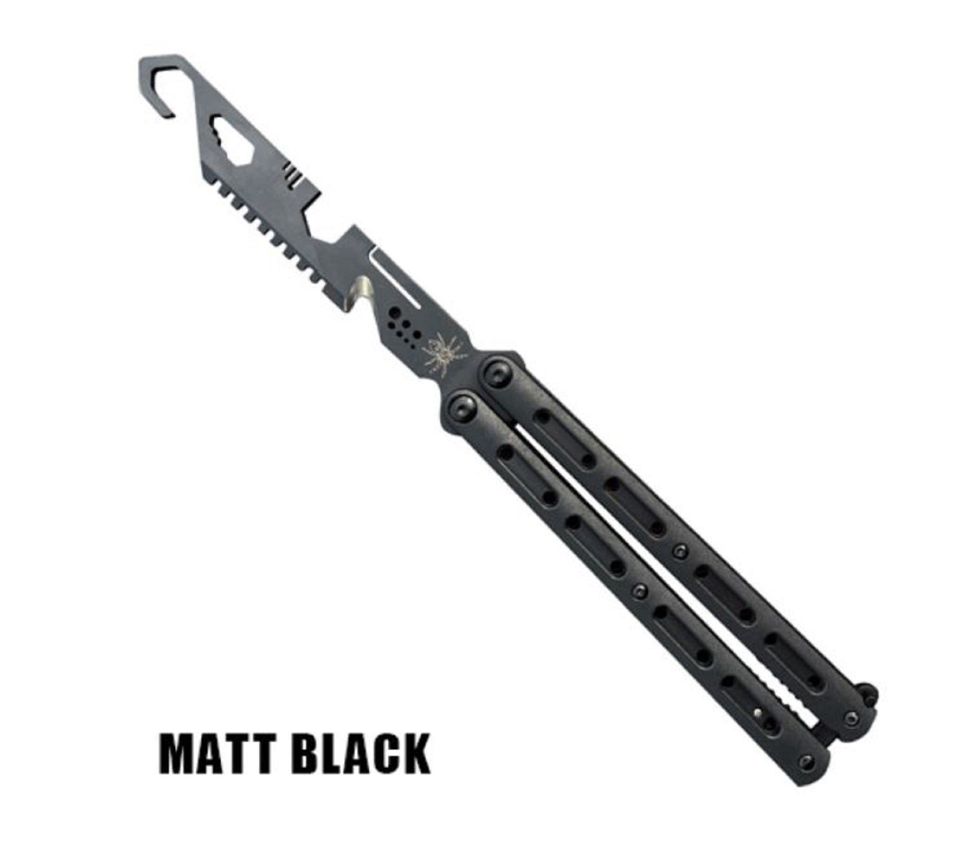 Little Jack Butterfly Multi Tool Folding 250mm 124 grams Black CK (2223)