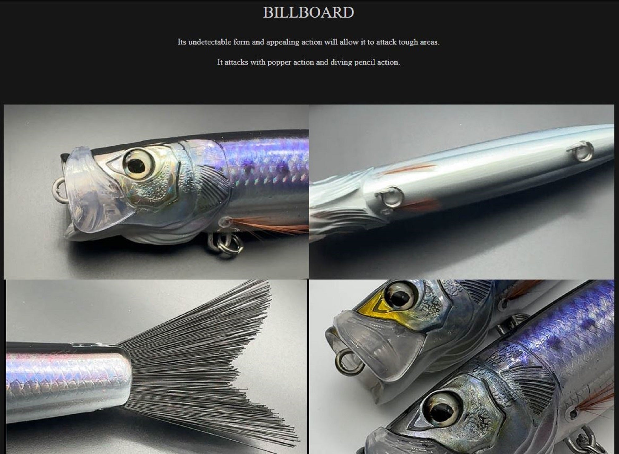 Little Jack Bilhouette 135mm 37 grams Floating Lure 03 (6504)