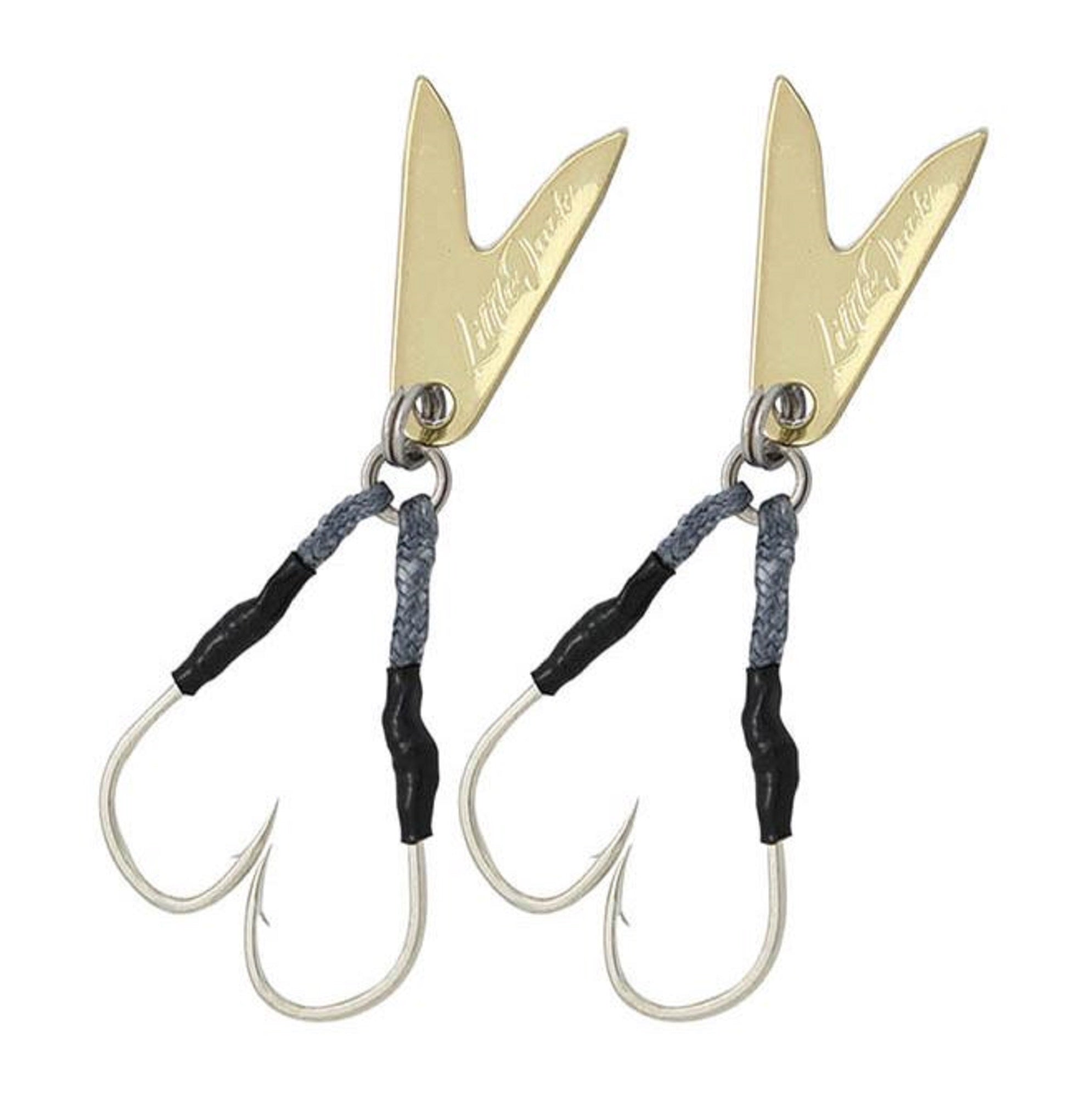 Little Jack Metal Jig JS Flat Blade Size M Gold (7778)