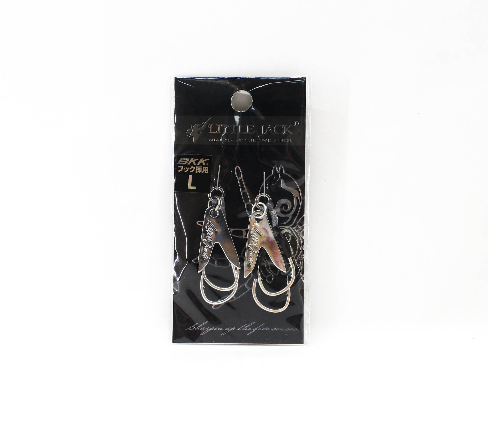 Little Jack Metal Jig JS Flat Blade Size L Silver (7808)