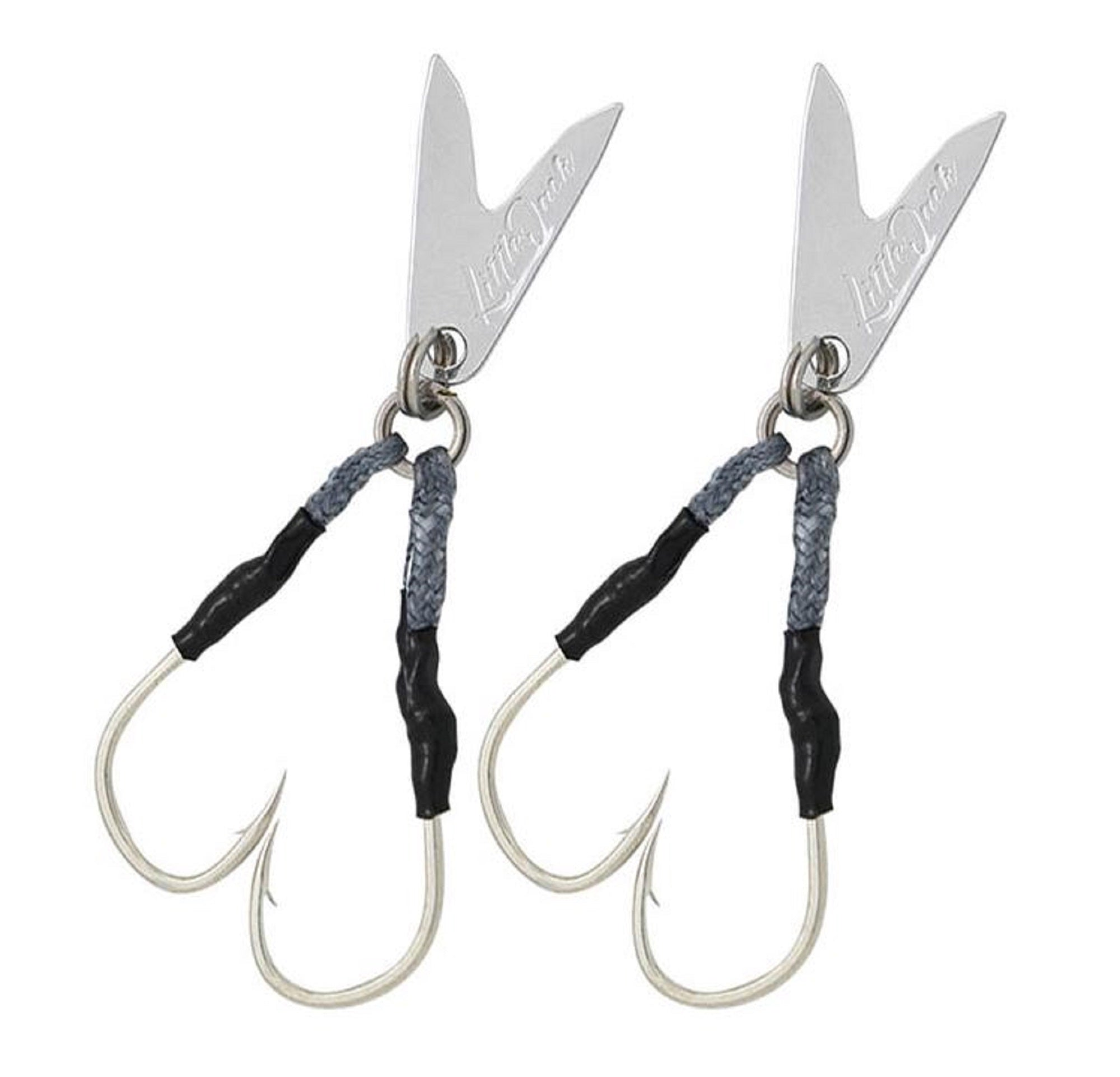 Little Jack Metal Jig JS Flat Blade Size L Silver (7808)