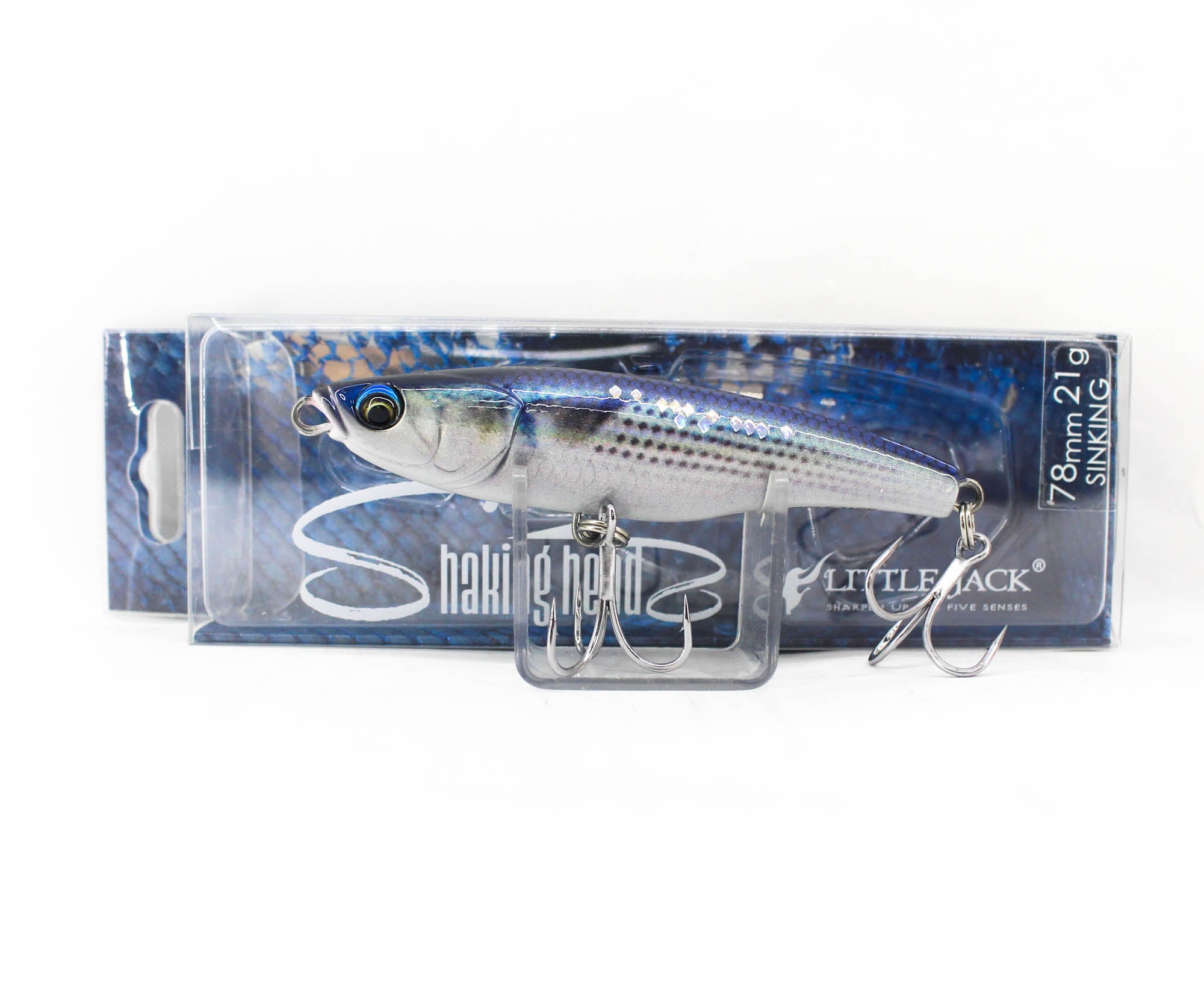 Little Jack Shaking Heads 78mm 21 grams Sinking Lure 02 (8010)
