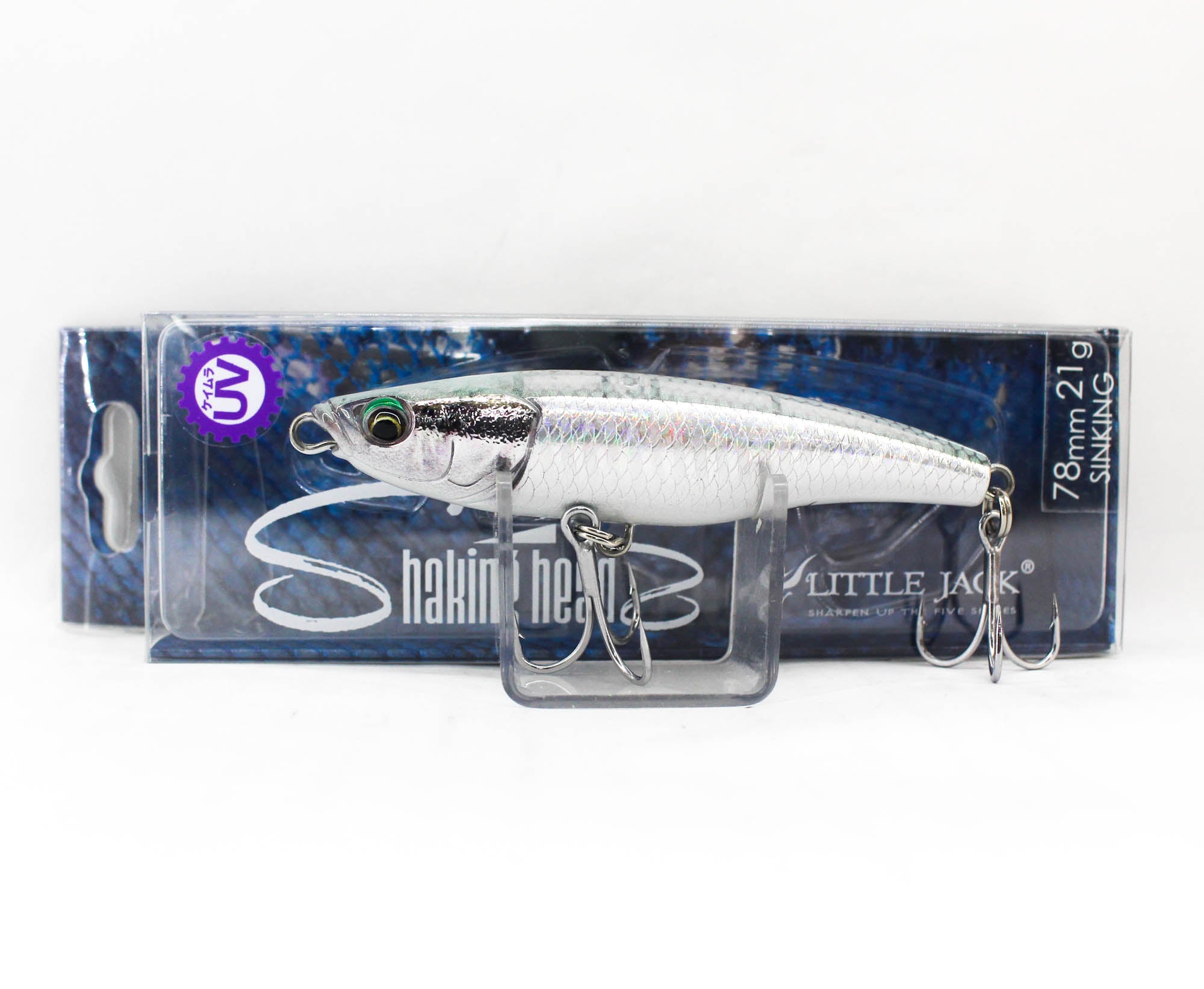 Little Jack Shaking Heads 78mm 21 grams Sinking Lure 04 (8034)