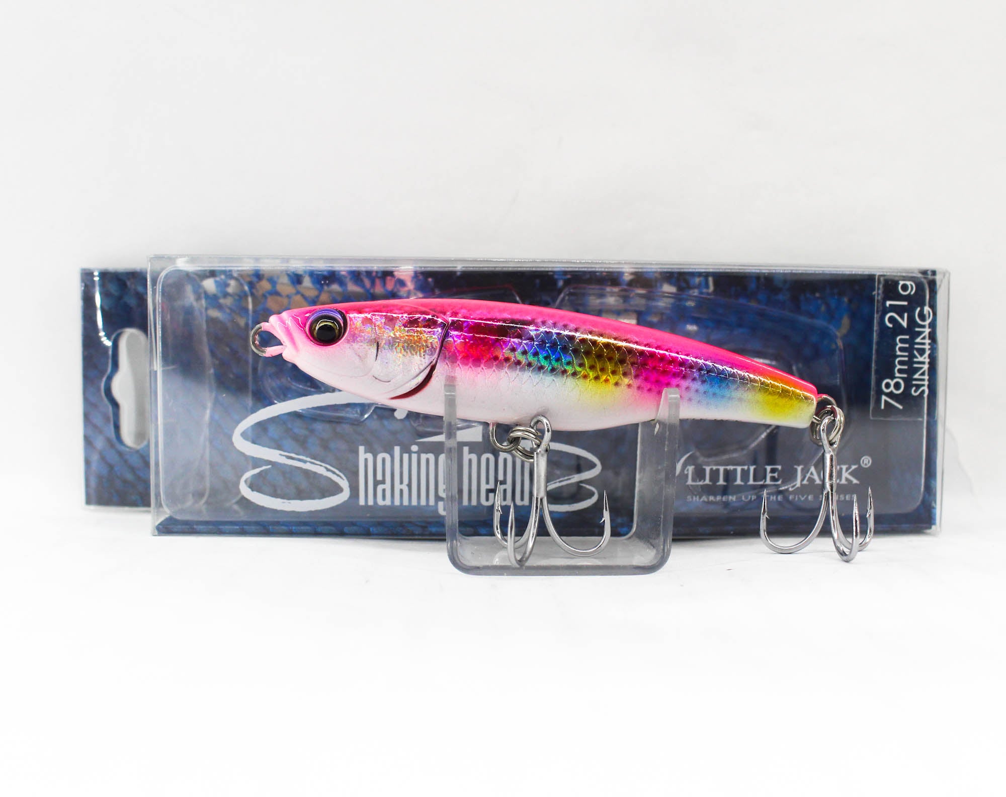 Little Jack Shaking Heads 78mm 21 grams Sinking Lure 05 (8041)