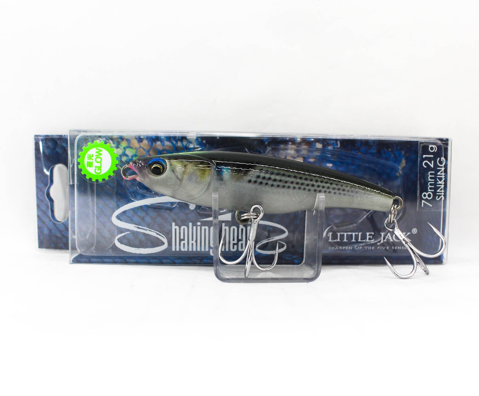 Little Jack Shaking Heads 78mm 21 grams Sinking Lure 06 (8058)